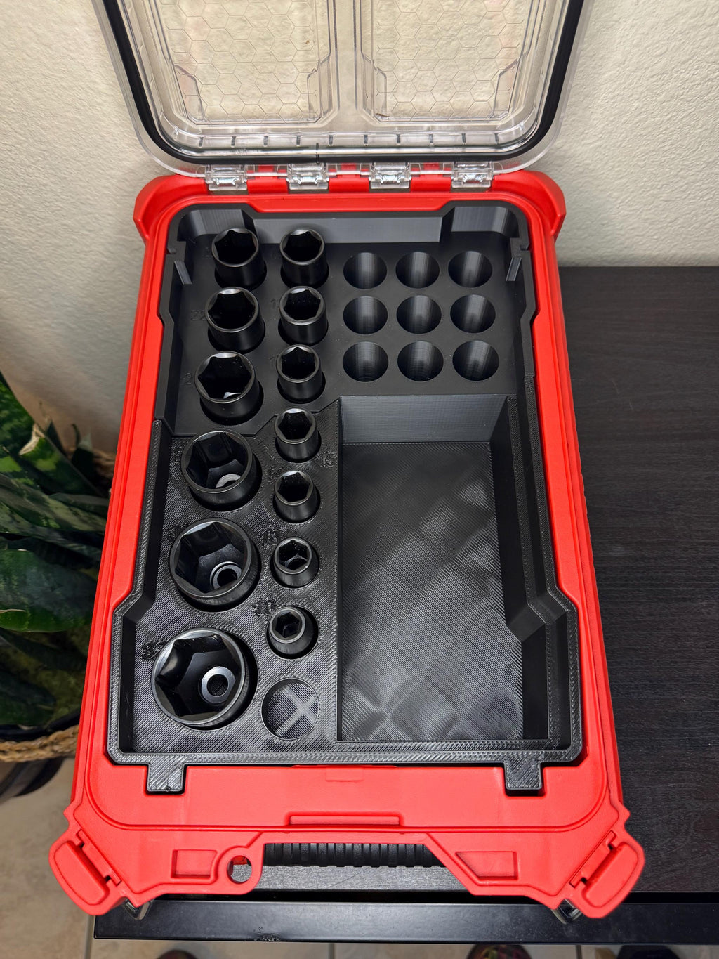 Milwaukee Packout Metric Socket Organizer | Harbor Freight 1/2” Drive Impact Socket Insert