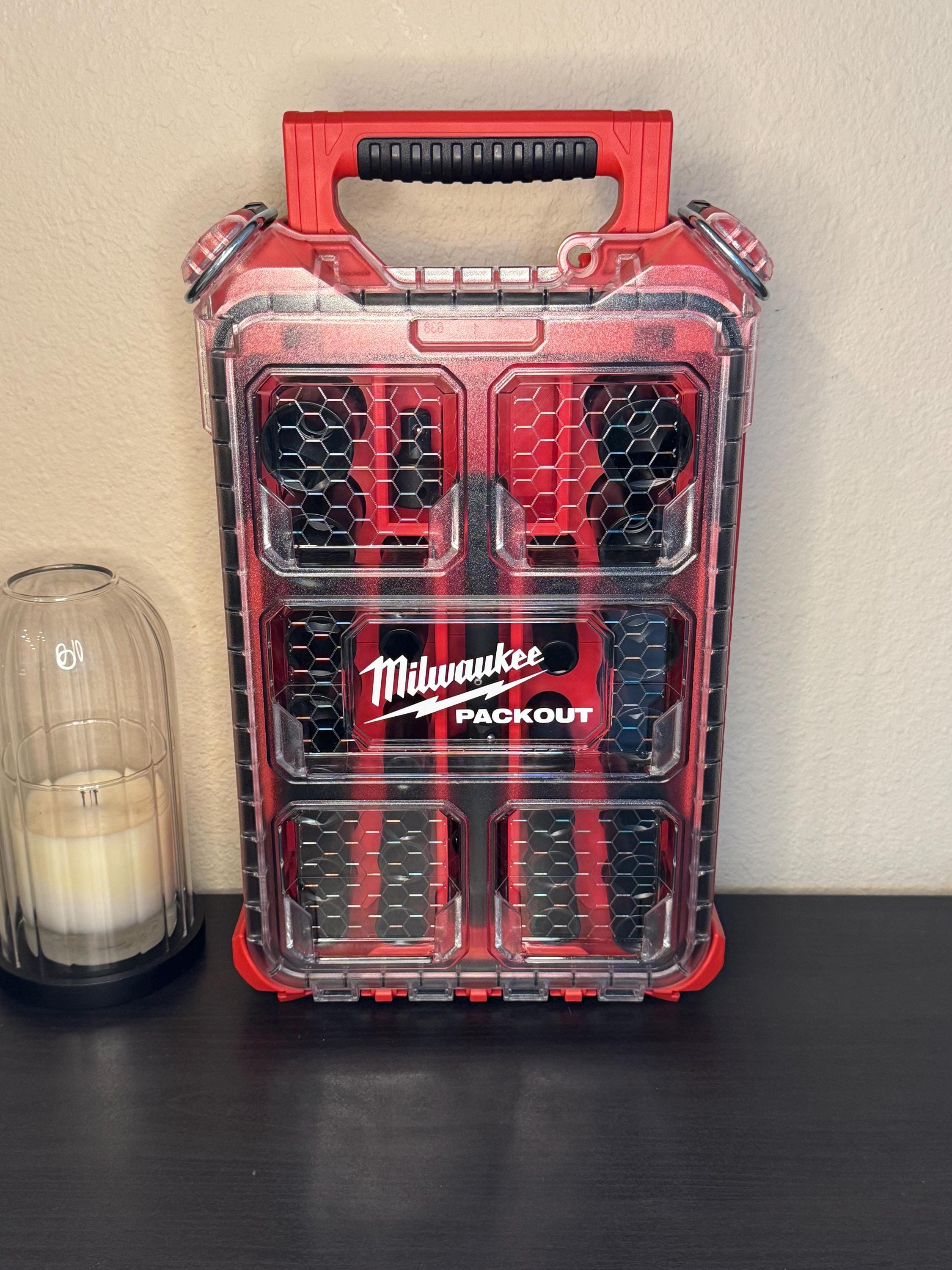 Milwaukee Packout Impact Socket SAE/Metric Insert for Compact Organizer with Extension Slot