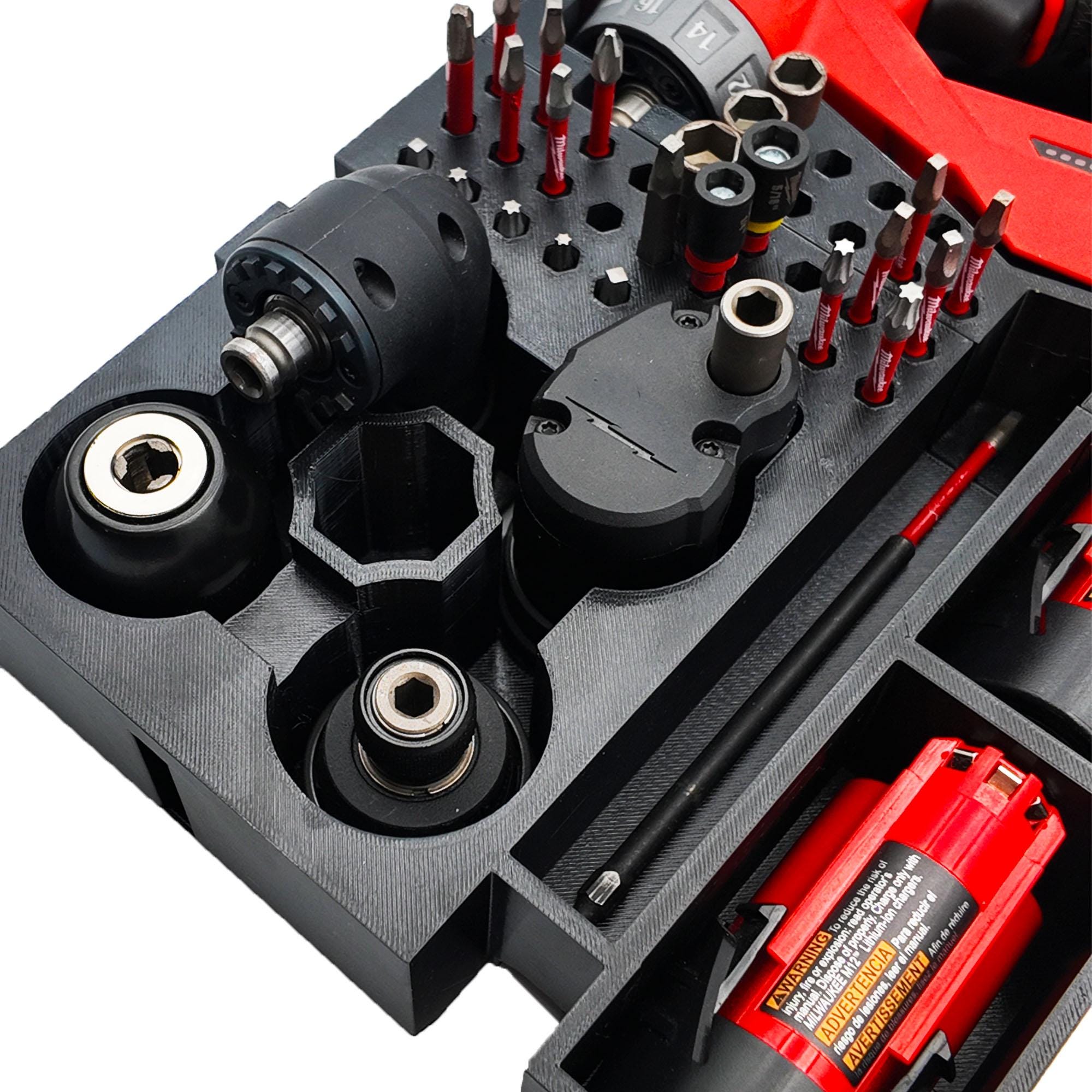 Drawer Liner for Milwaukee M12 FUEL Installation Drill and Packout 3 Drawer Tool Box