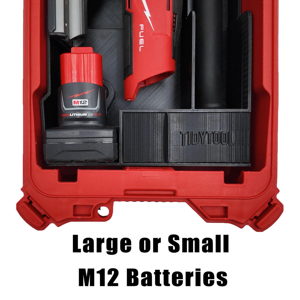 Packout Insert for M12 Fuel Jigsaw and Milwaukee Compact Organizer