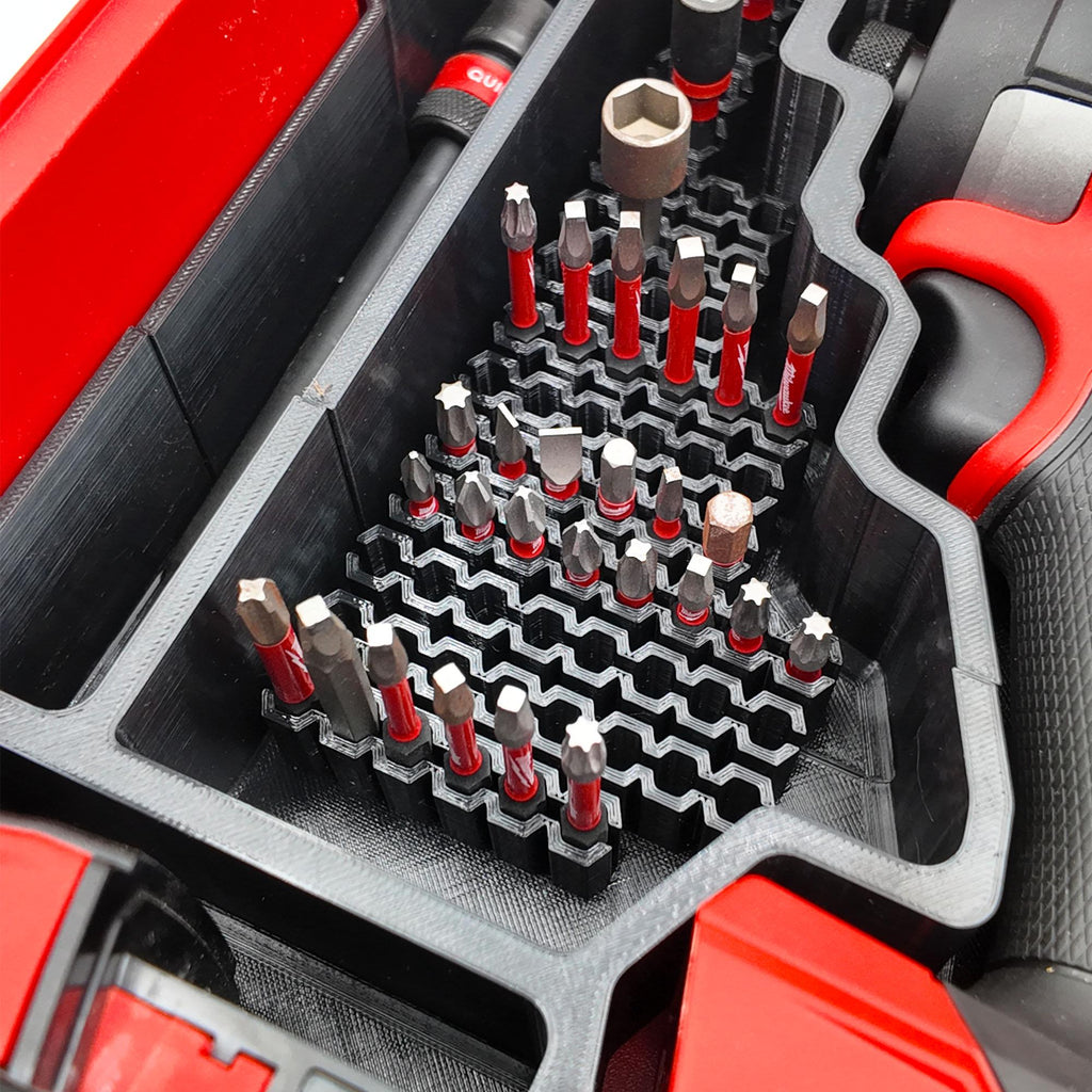 Packout Insert for M18 Fuel 1/4" Hex Impact Driver - Milwaukee Compact Organizer