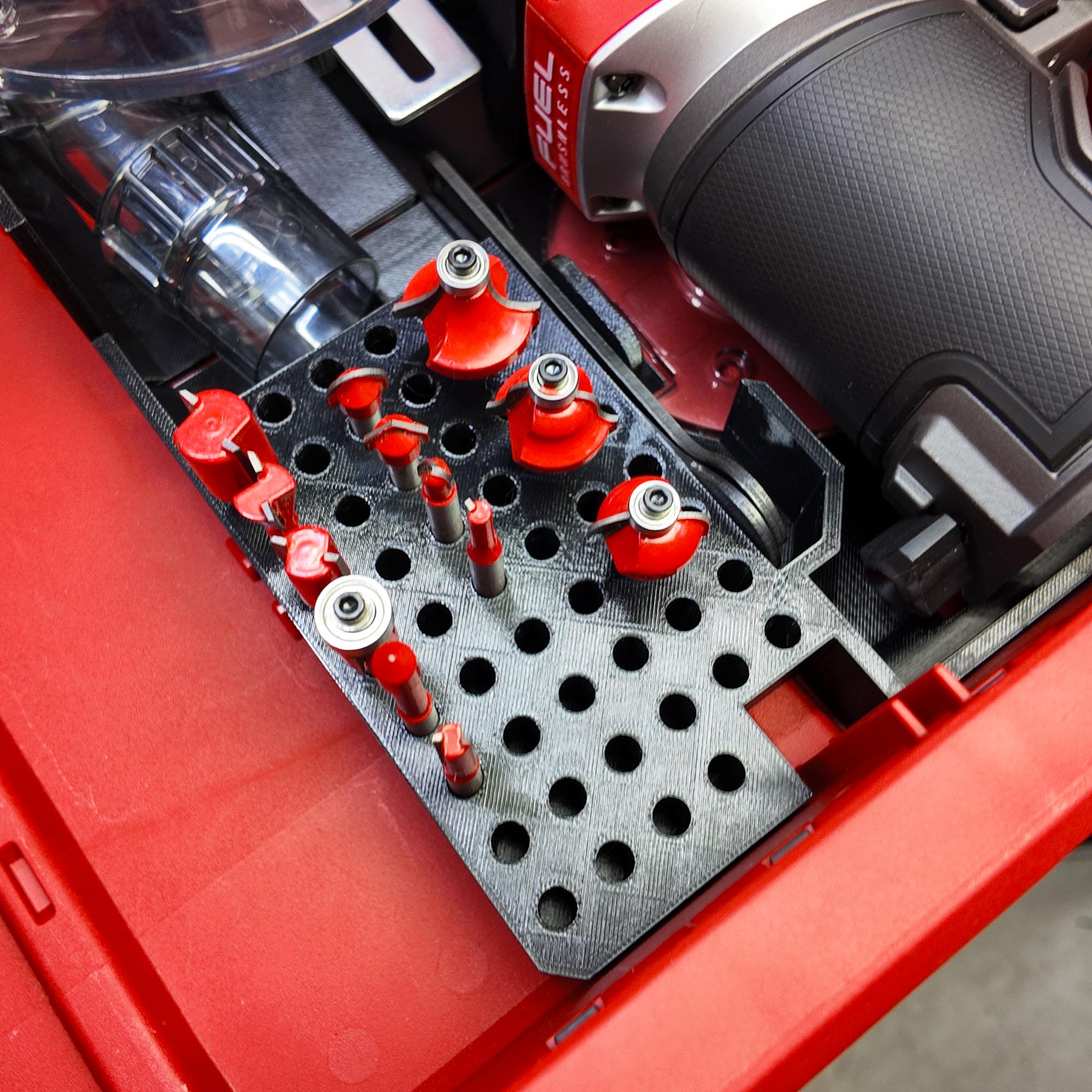 Drawer Liner for Milwaukee M18FUEL Router and Packout 3 Drawer Tool Box