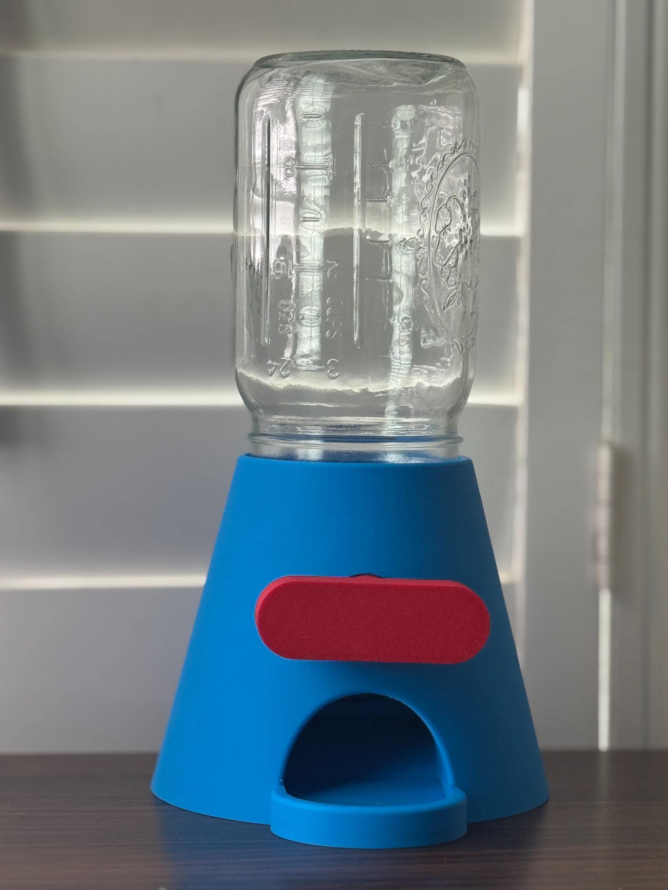 3D Printed Candy Machine: FDA Food Safe PLA, Mason Jar Compatible