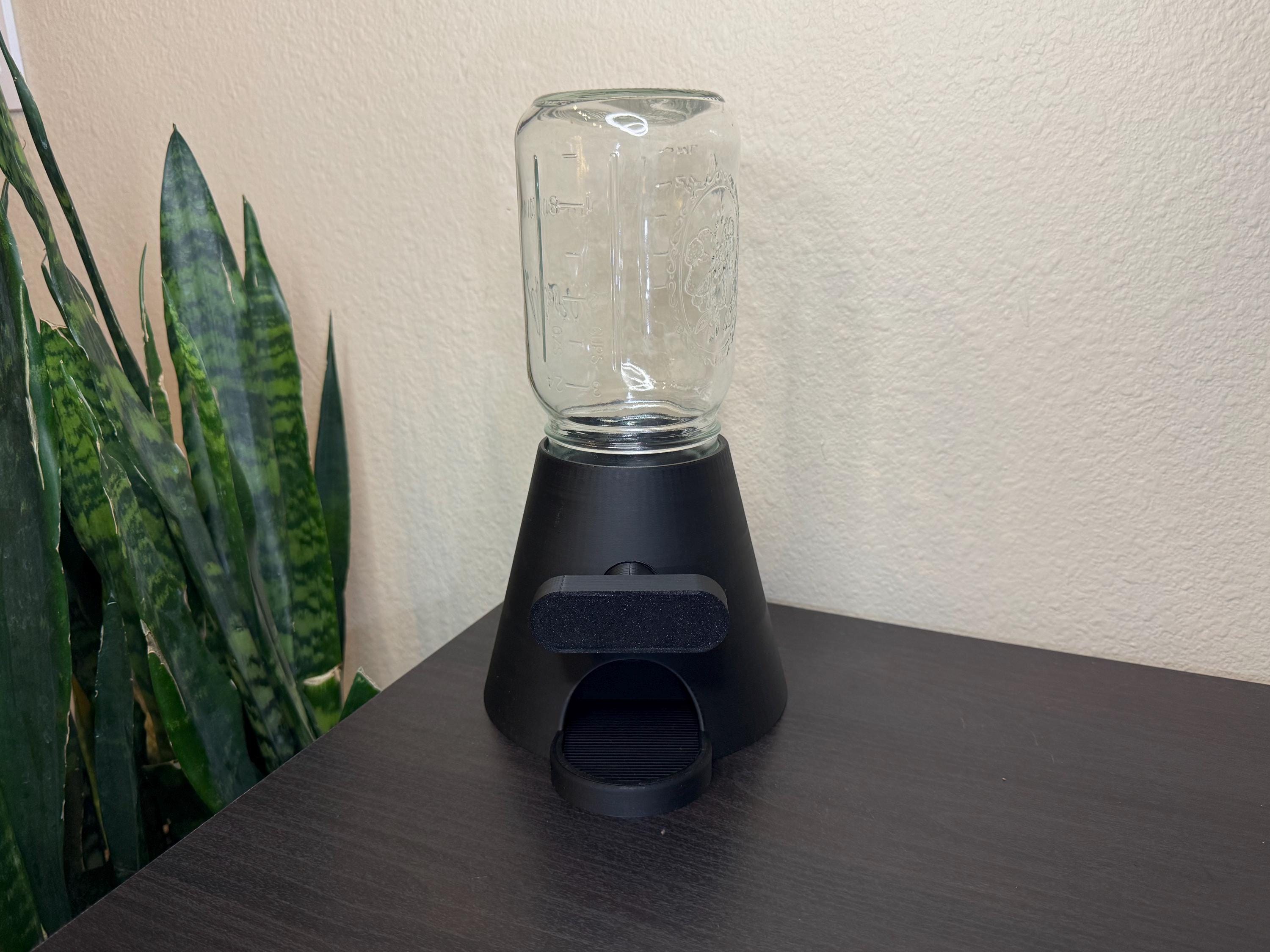 3D Printed Candy Machine: FDA Food Safe PLA, Mason Jar Compatible