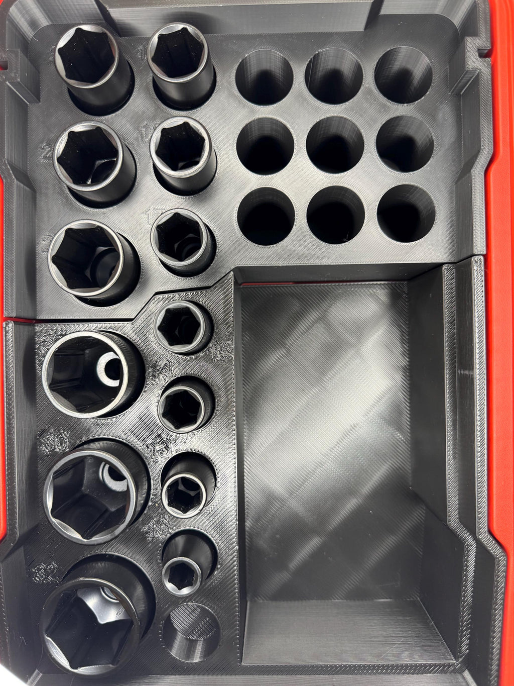 Milwaukee Packout Metric Socket Organizer | Harbor Freight 1/2” Drive Impact Socket Insert