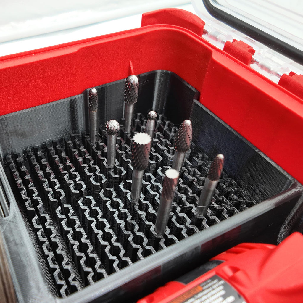 Packout Insert for Milwaukee M12 FUEL 1/4" Straight Die Grinder
