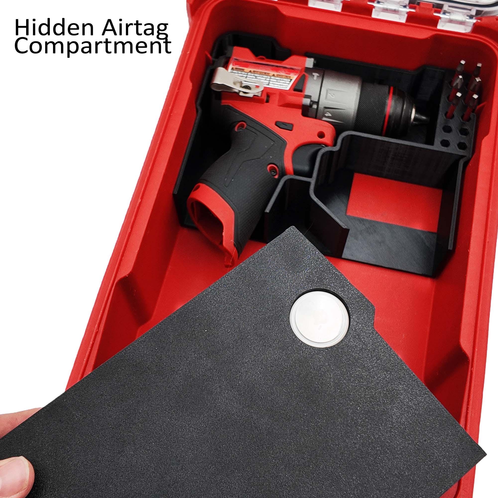 Packout Insert for M12 Fuel Drill/Driver and Impact- Milwaukee Compact Organizer