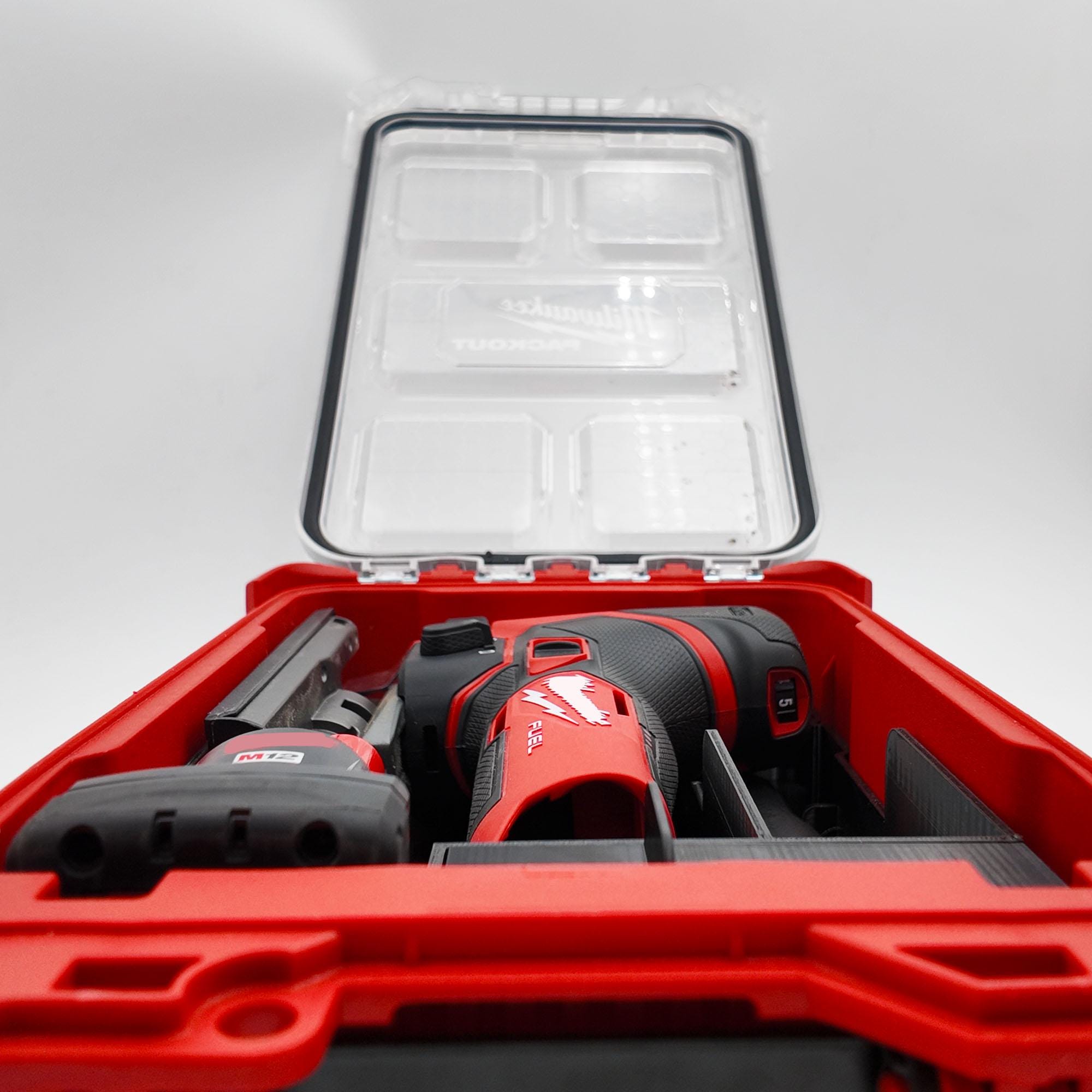Packout Insert for M12 Fuel Jigsaw and Milwaukee Compact Organizer