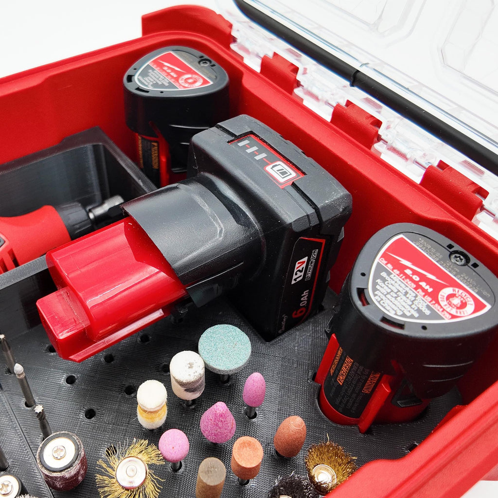 M12 Rotary Tool Packout Insert – Compact Organizer Liner