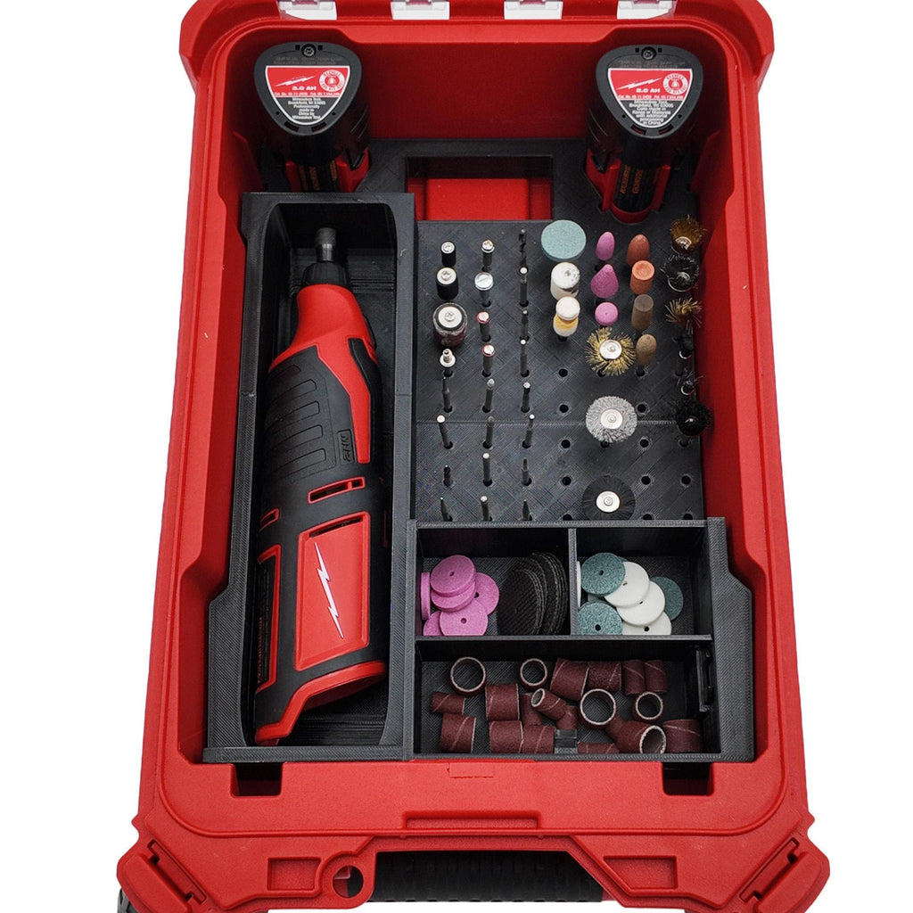 M12 Rotary Tool Packout Insert – Compact Organizer Liner