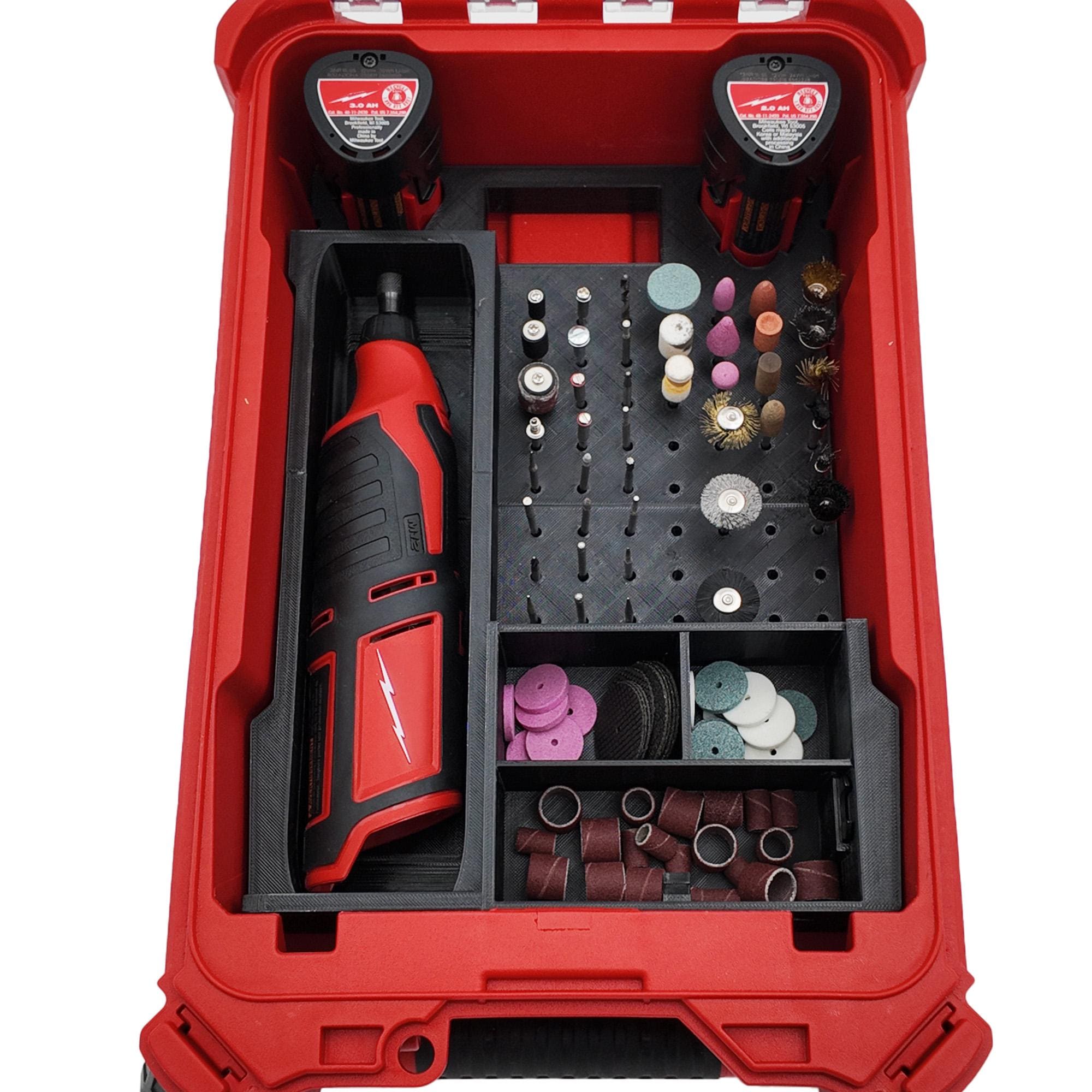 M12 Rotary Tool Packout Insert – Compact Organizer Liner