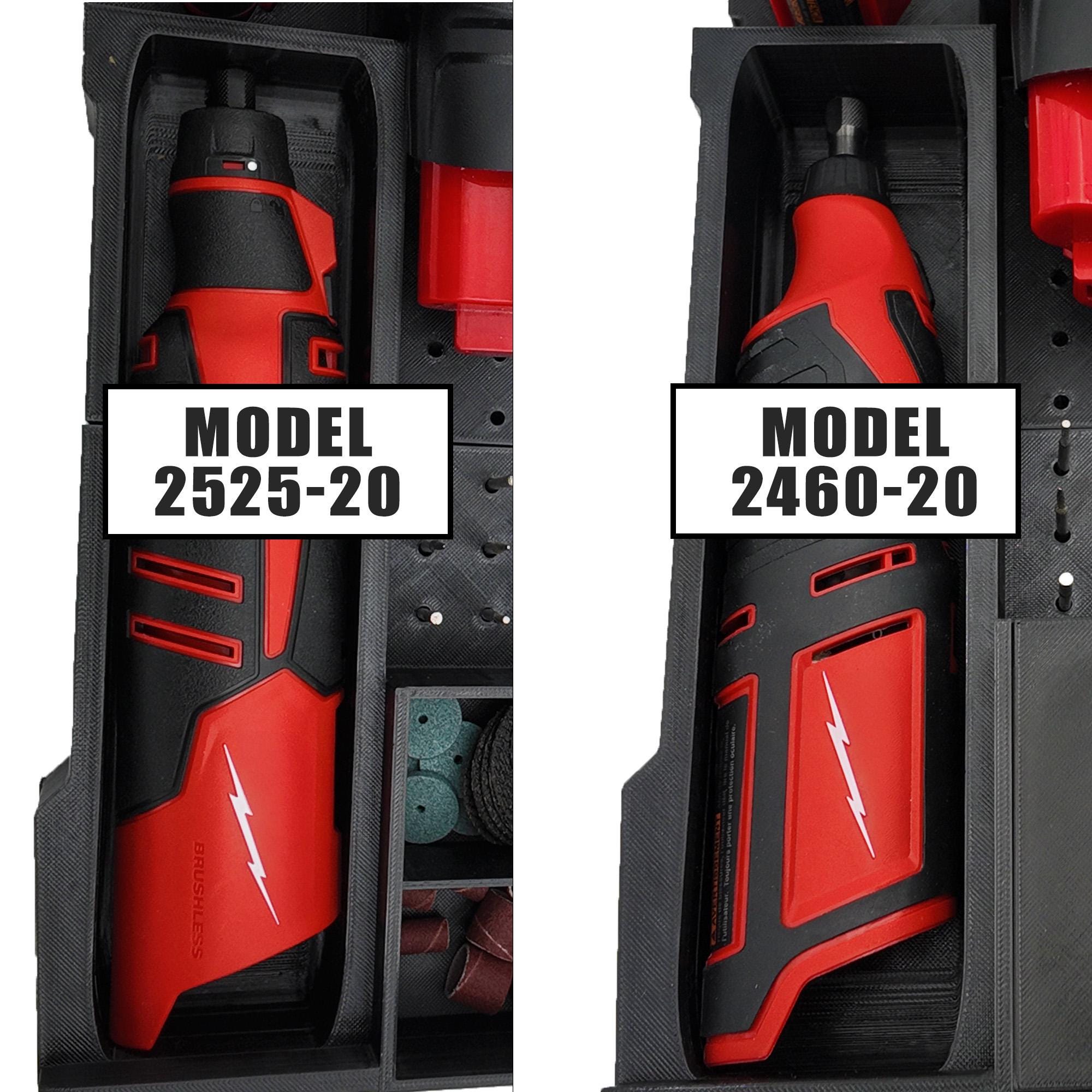 M12 Rotary Tool Packout Insert – Compact Organizer Liner