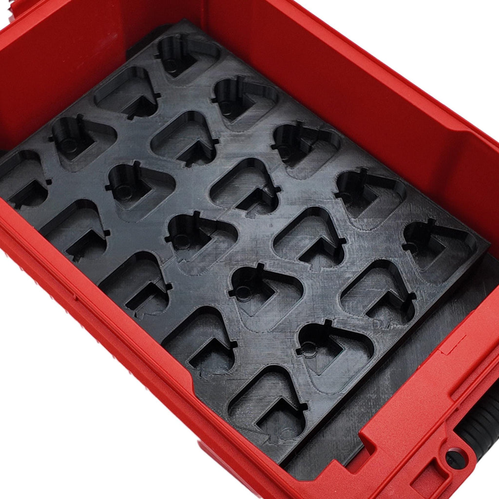 Packout Insert for M12 Battery Liner and Milwaukee Compact Organizer