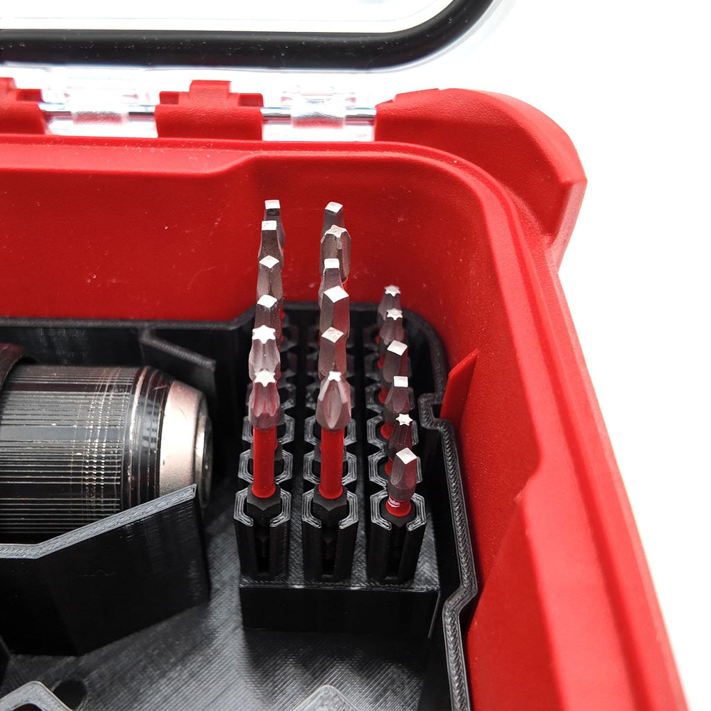 Packout Insert for M18 Drill Driver and Impact- Milwaukee Compact Organizer