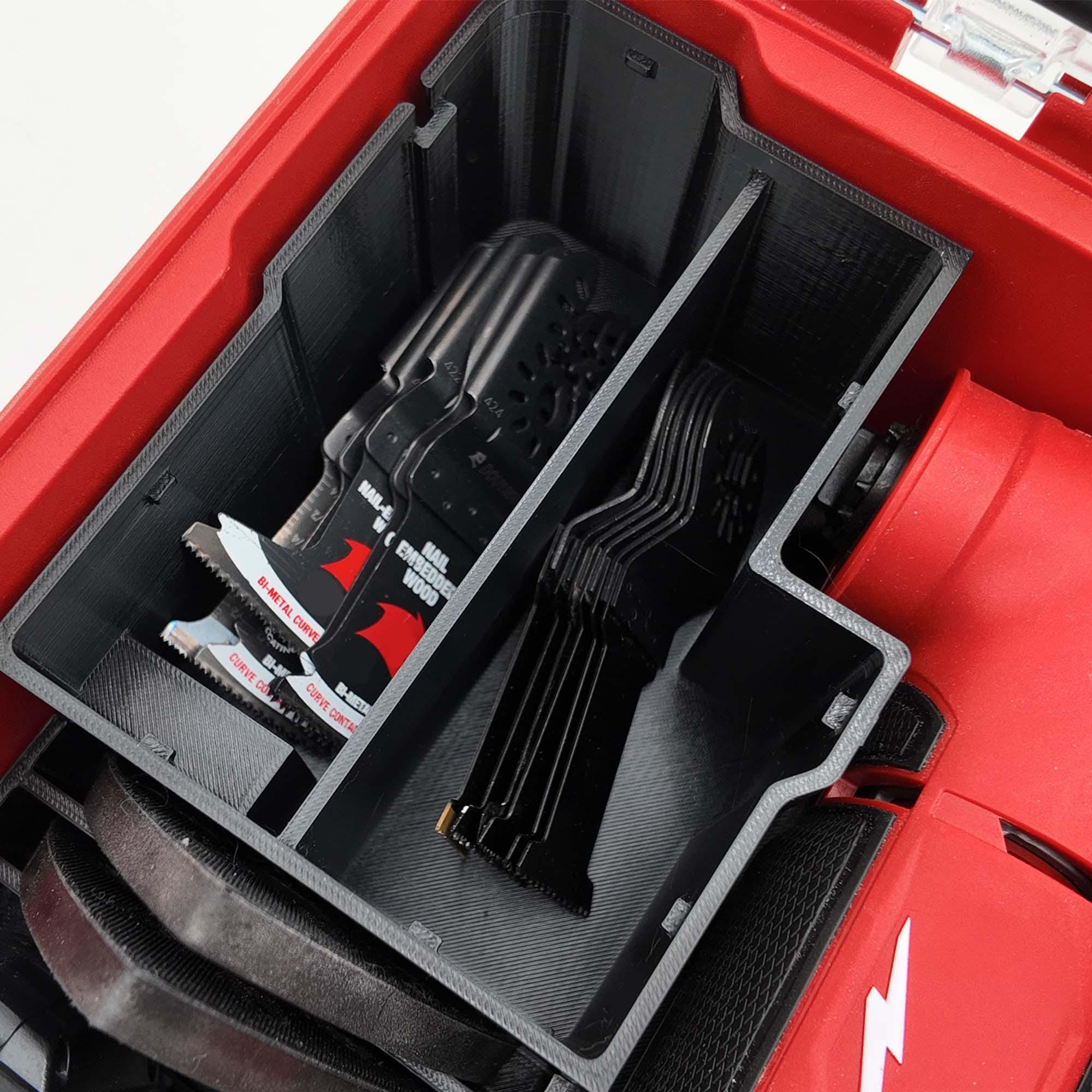 Packout Insert for M18 Multi Tool Models 2836 and 2626 - Milwaukee Compact Organizer