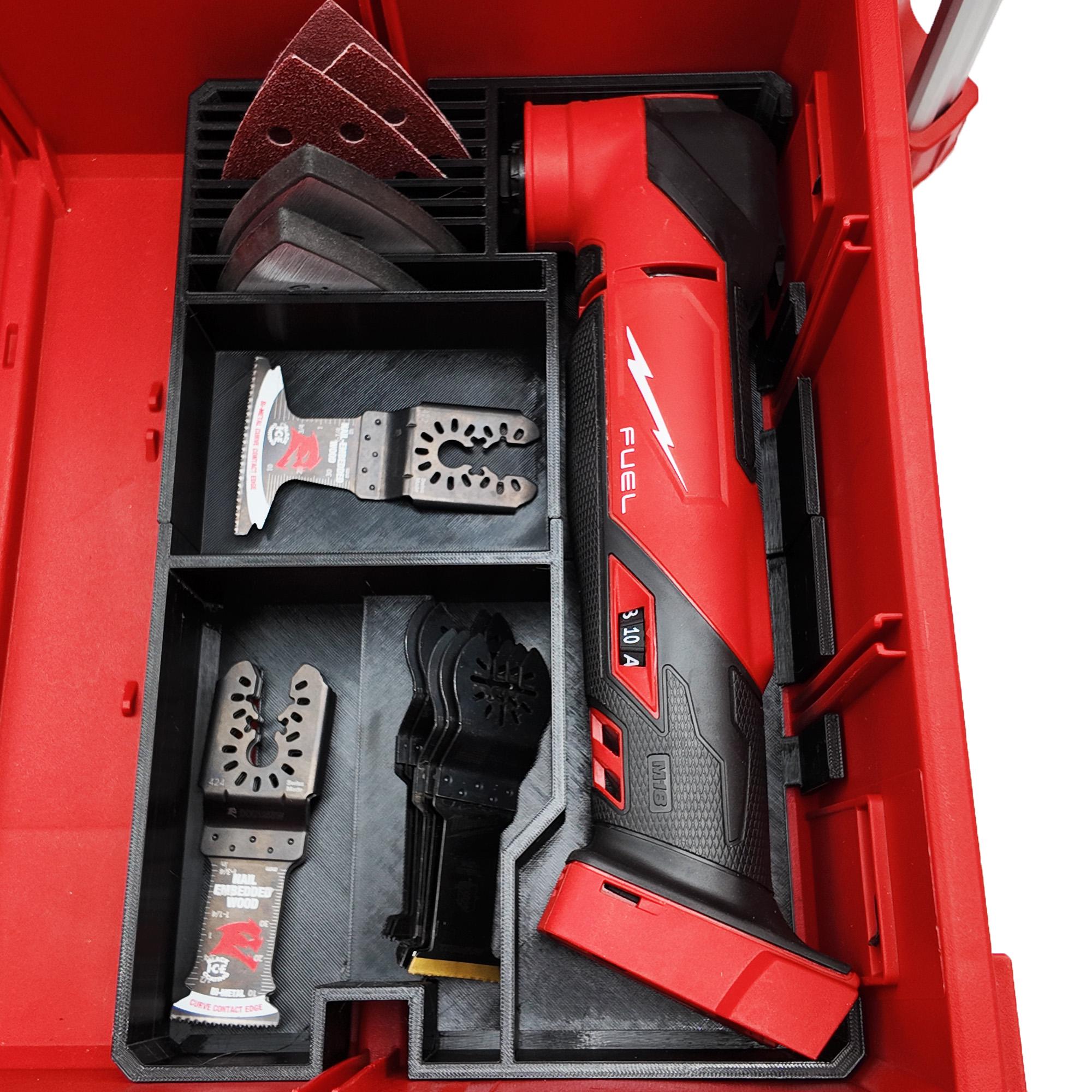 Milwaukee M18 Multi Tool Packout Drawer Liner with Airtag Holder