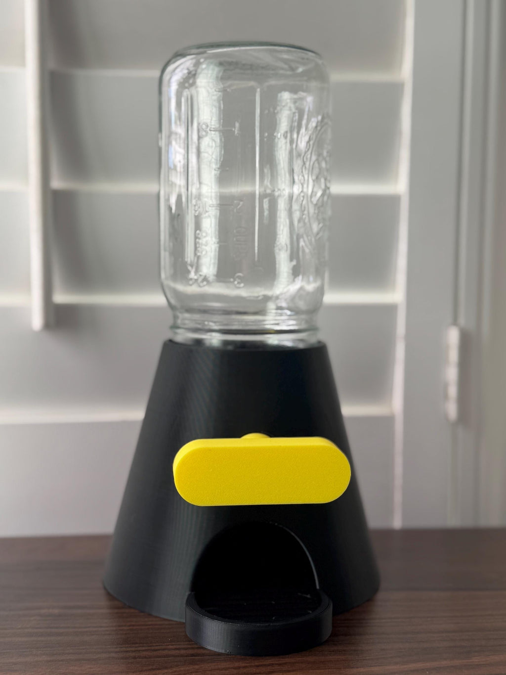 3D Printed Candy Machine: FDA Food Safe PLA, Mason Jar Compatible