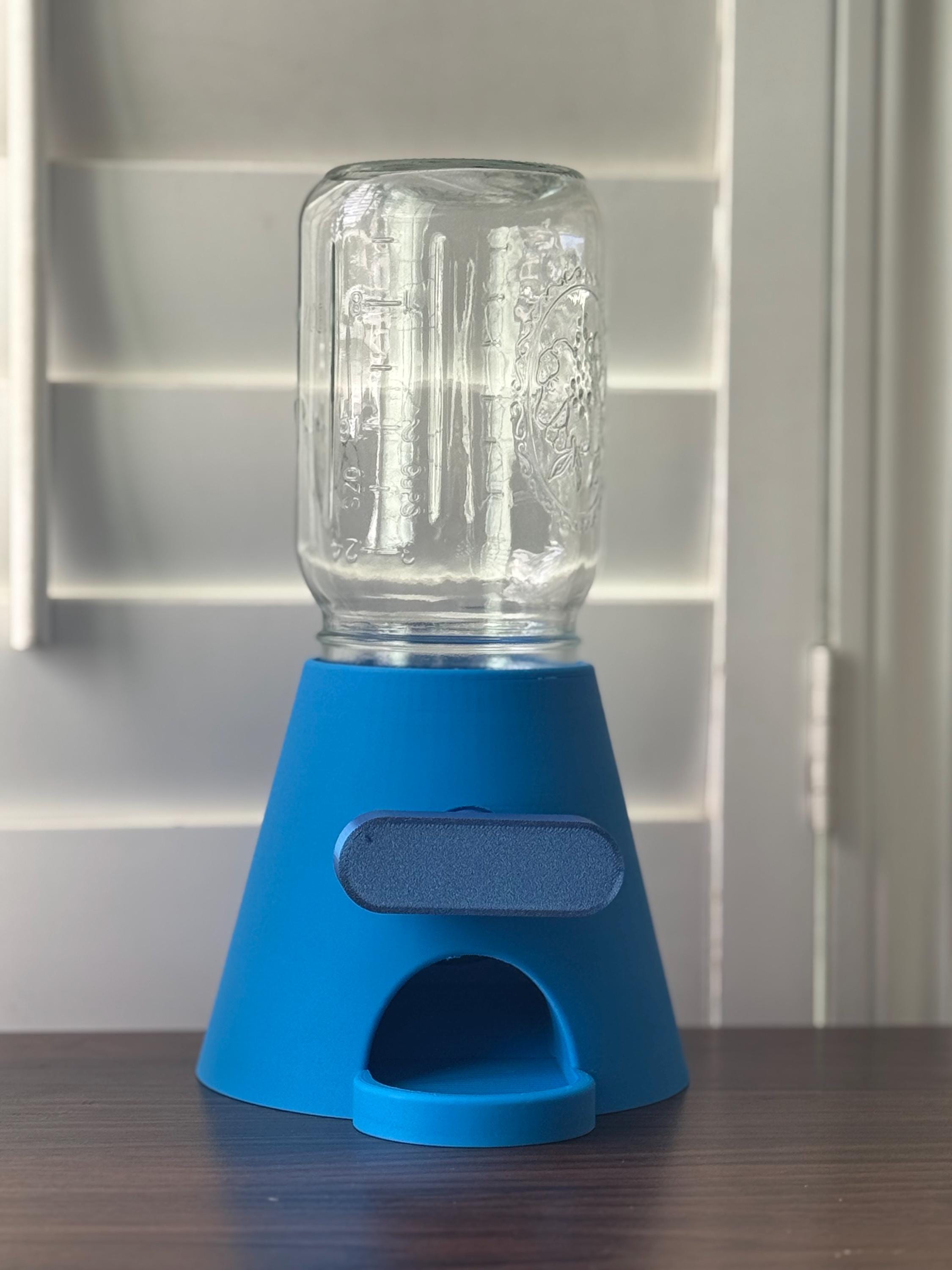 3D Printed Candy Machine: FDA Food Safe PLA, Mason Jar Compatible