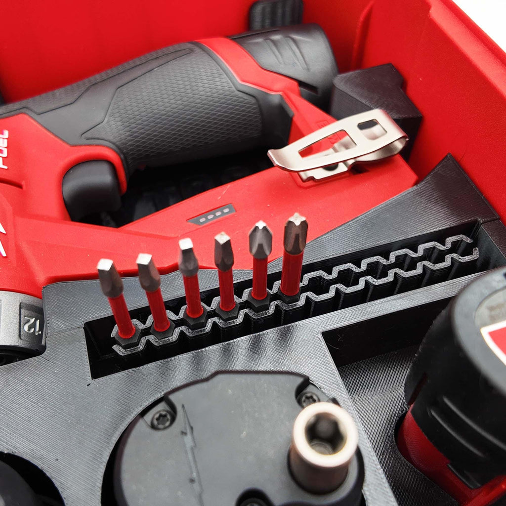 Packout Insert for M12 FUEL Installation Drill and Milwaukee Compact Organizer