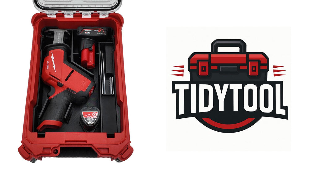 Packout Insert for M12 Fuel Hackzall and Milwaukee Compact Organizer