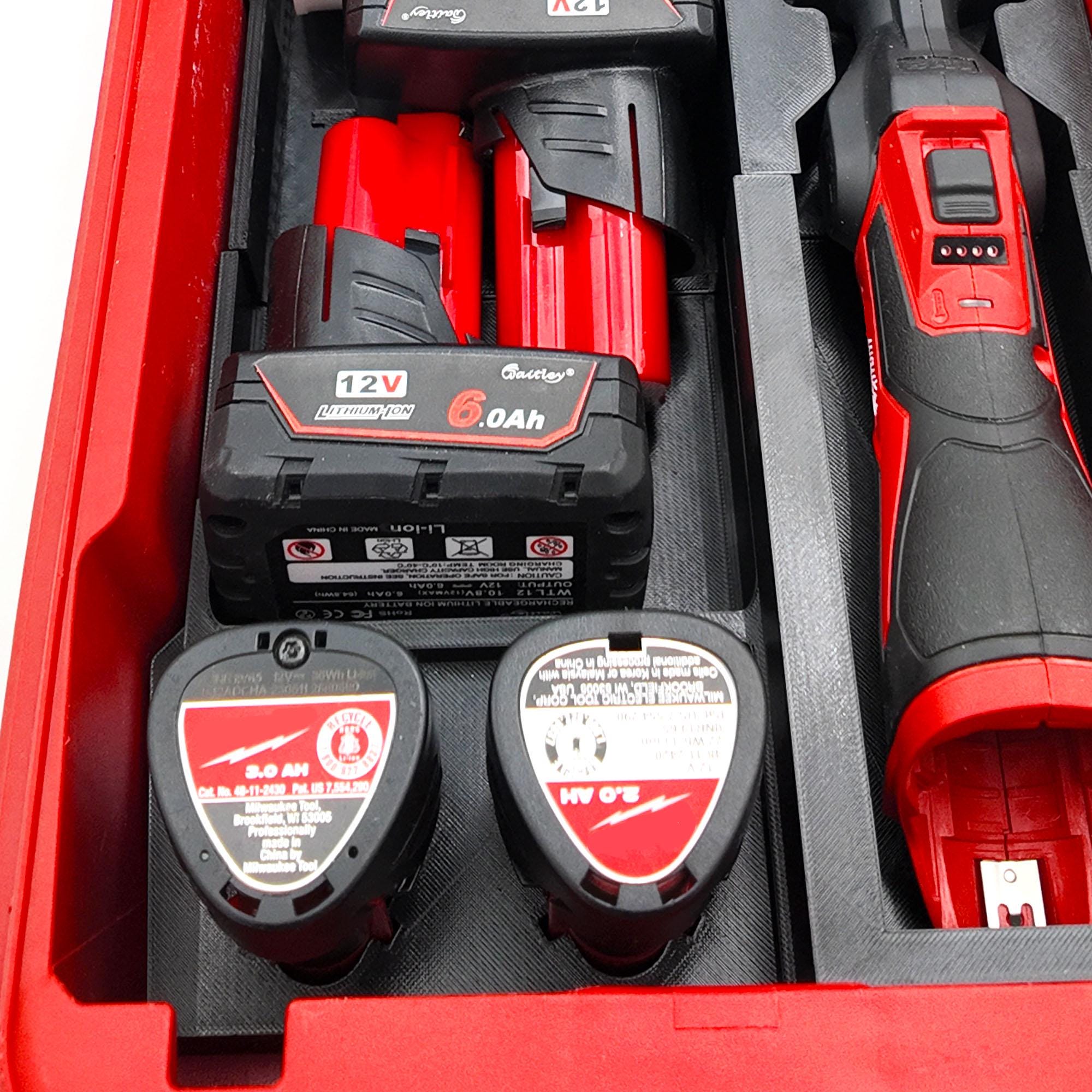 Packout Insert for M12 Soldering Iron and Milwaukee Compact Organizer