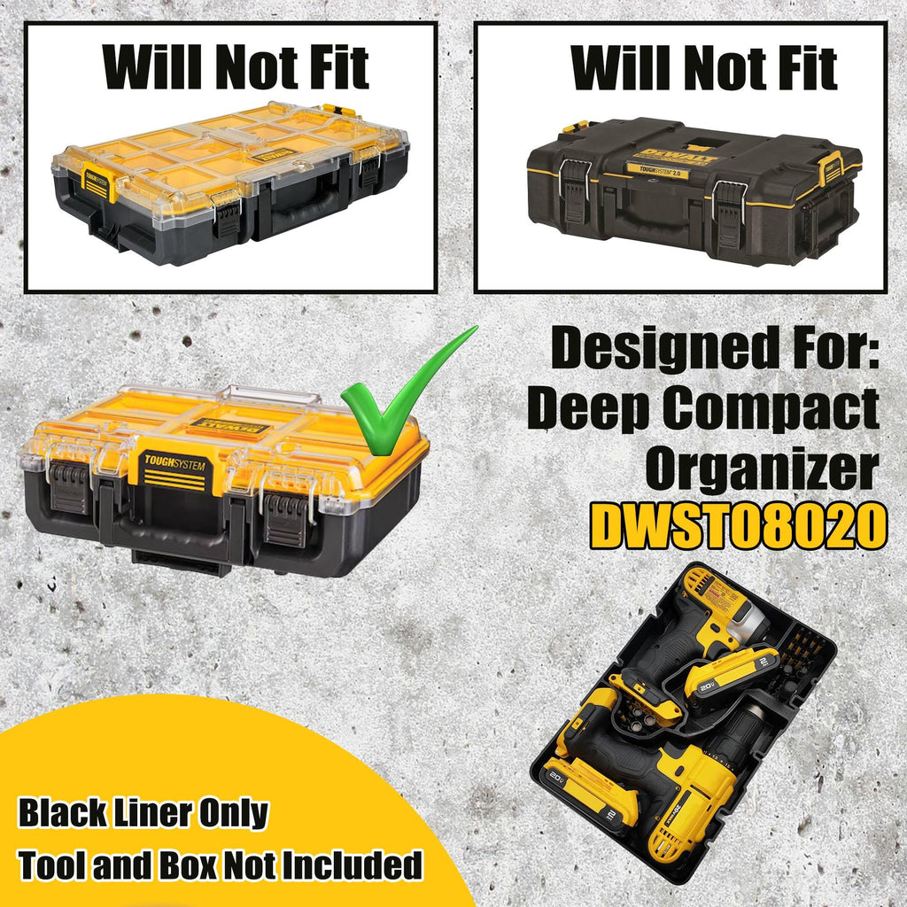 Deep Compact Insert for 20V Max Drill Set (DCF885 & DCD771)