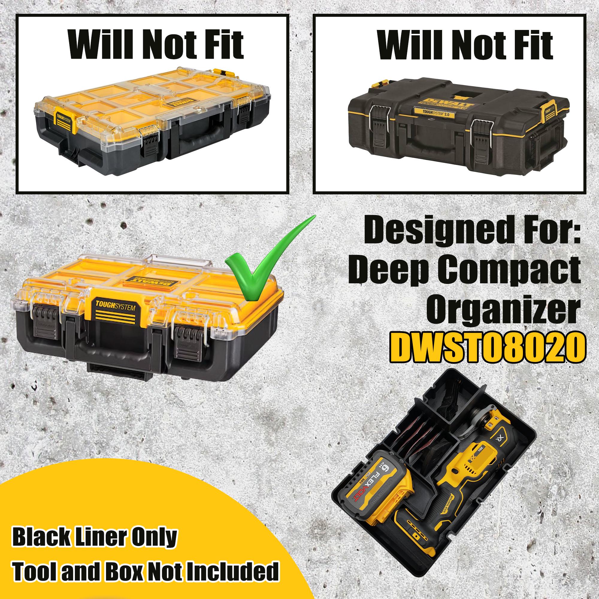 Deep Compact Insert for 20V Max Oscilating Multi-tool Liner (DCS365B)