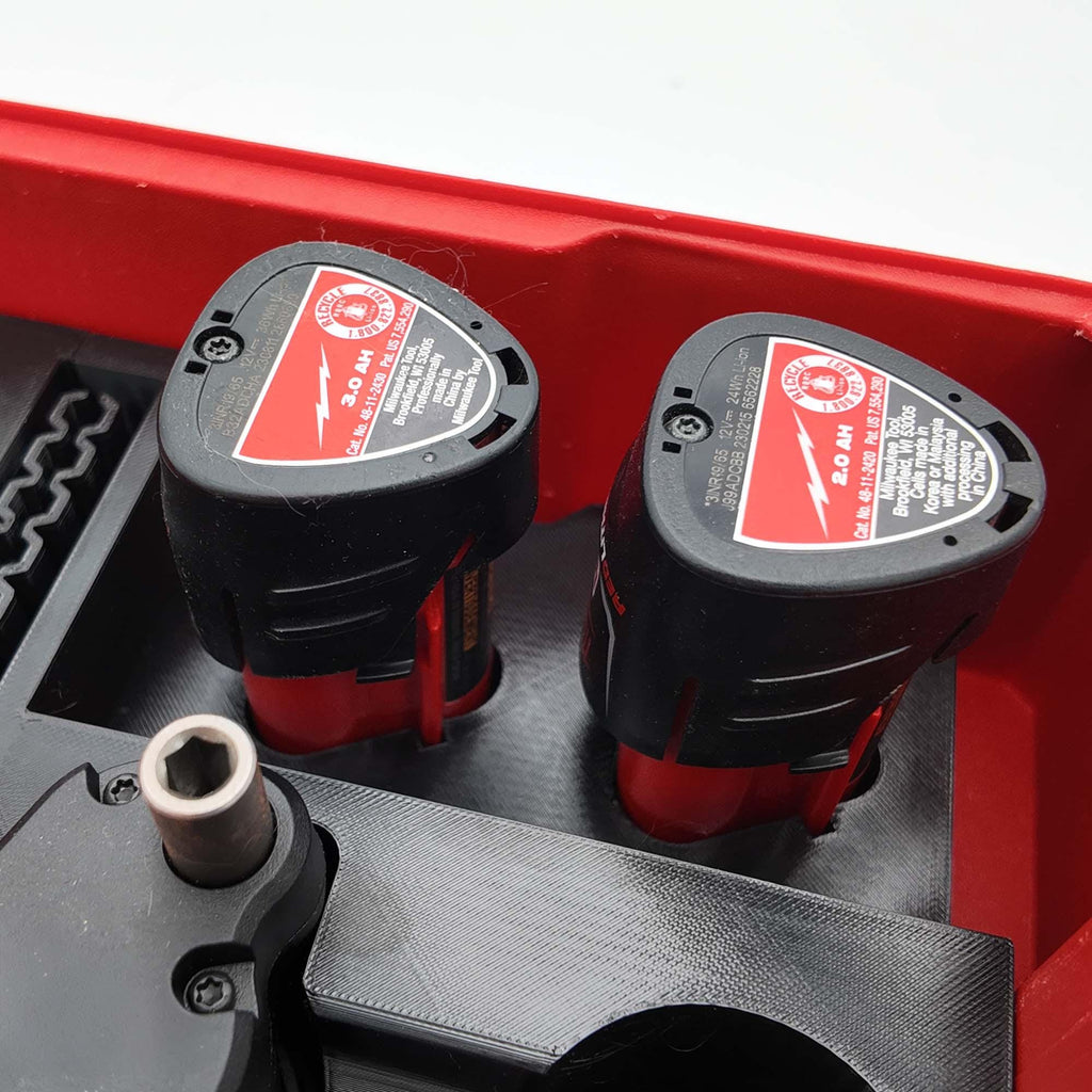 Packout Insert for M12 FUEL Installation Drill and Milwaukee Compact Organizer