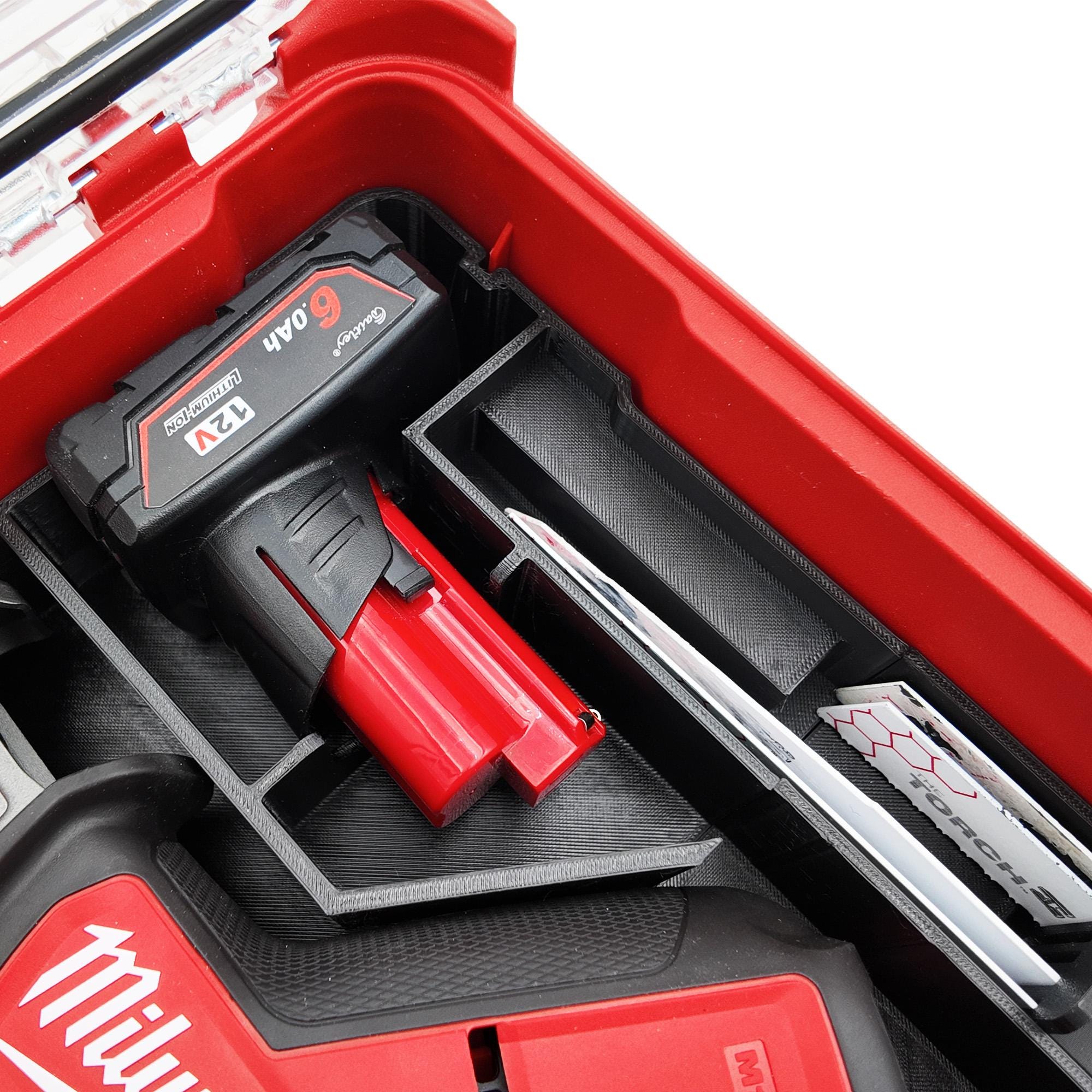 Packout Insert for M12 Fuel Hackzall and Milwaukee Compact Organizer