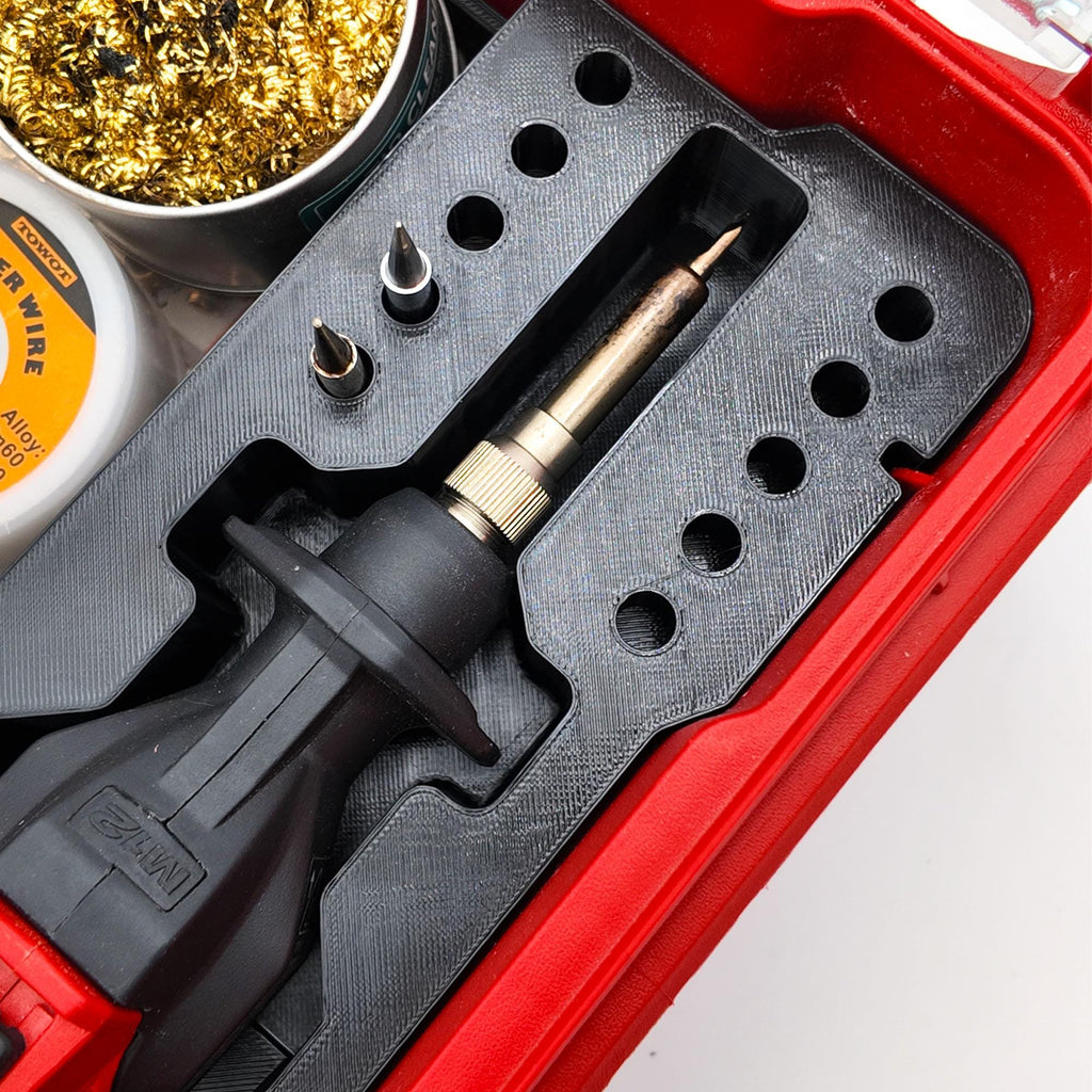 Packout Insert for M12 Soldering Iron and Milwaukee Compact Organizer
