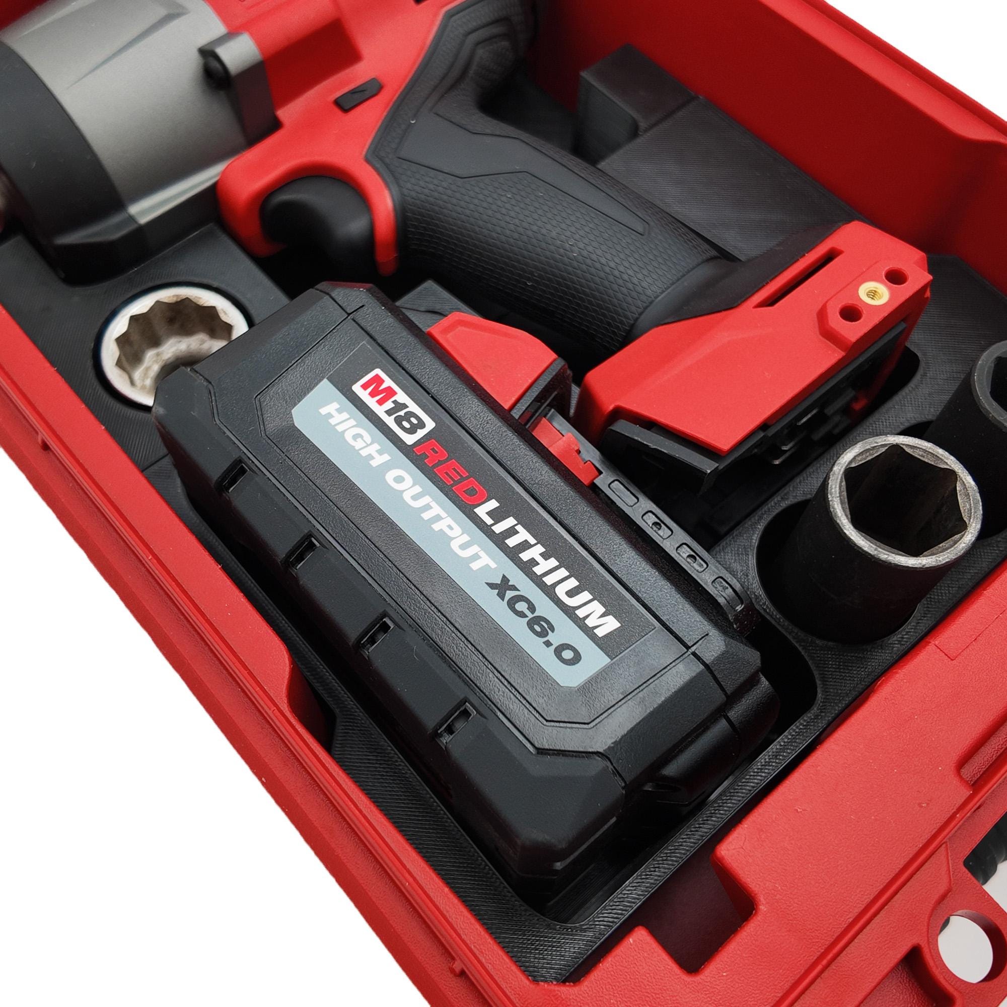 Packout Insert for M18 High Torque Impact Wrench Drill- Milwaukee Compact Organizer
