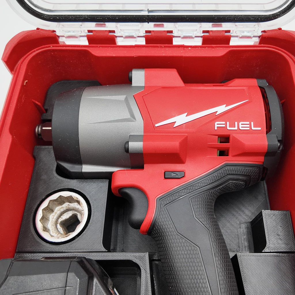 Packout Insert for M18 High Torque Impact Wrench Drill- Milwaukee Compact Organizer