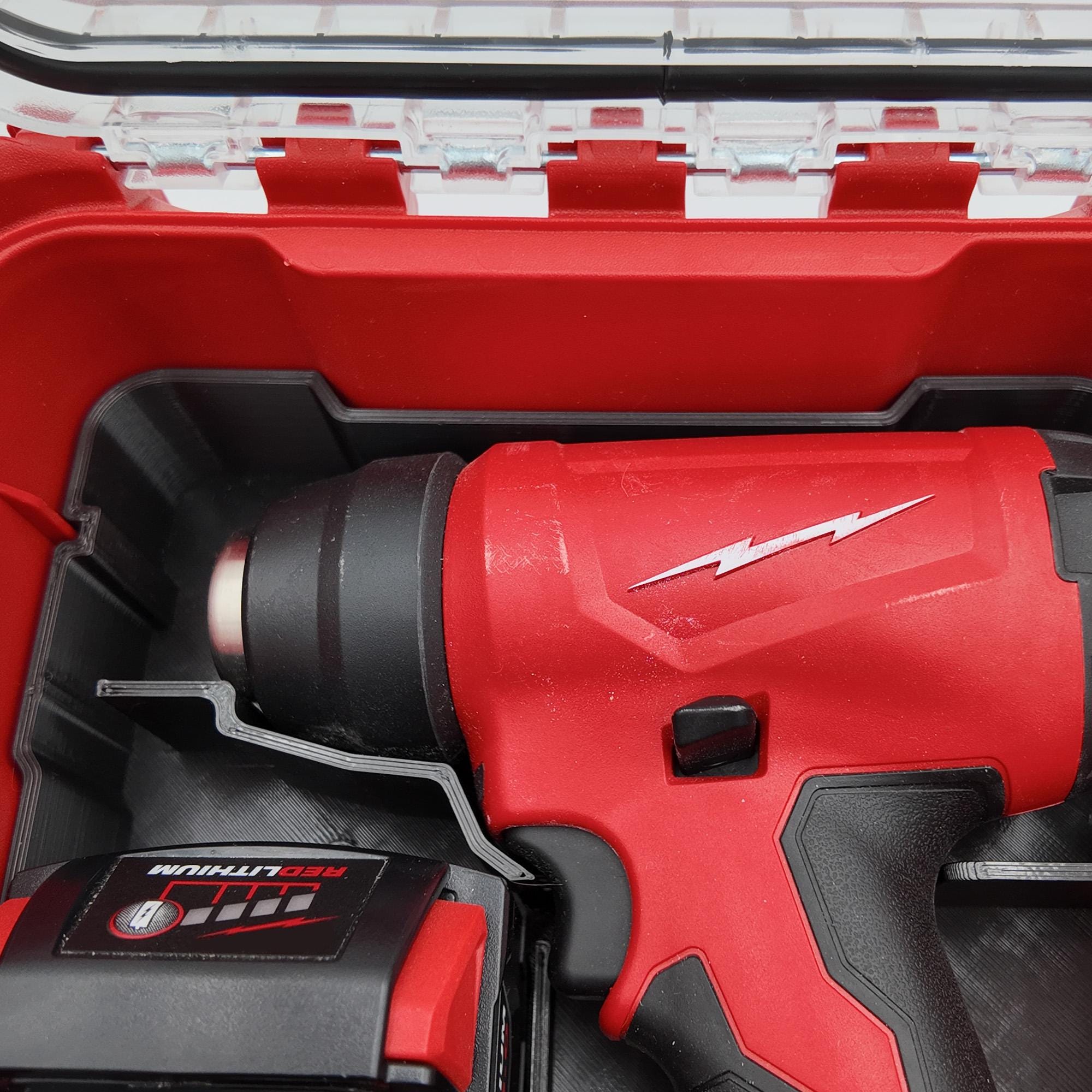 Packout Insert for M18 Heat Gun and Milwaukee Compact Organizer