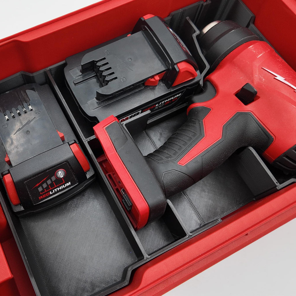 Packout Insert for M18 Heat Gun and Milwaukee Compact Organizer
