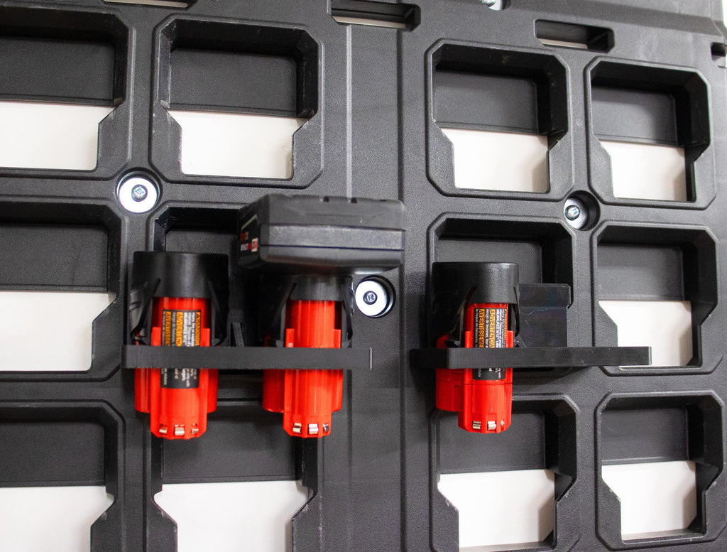 M12 Dual Battery Mount 2 Pack