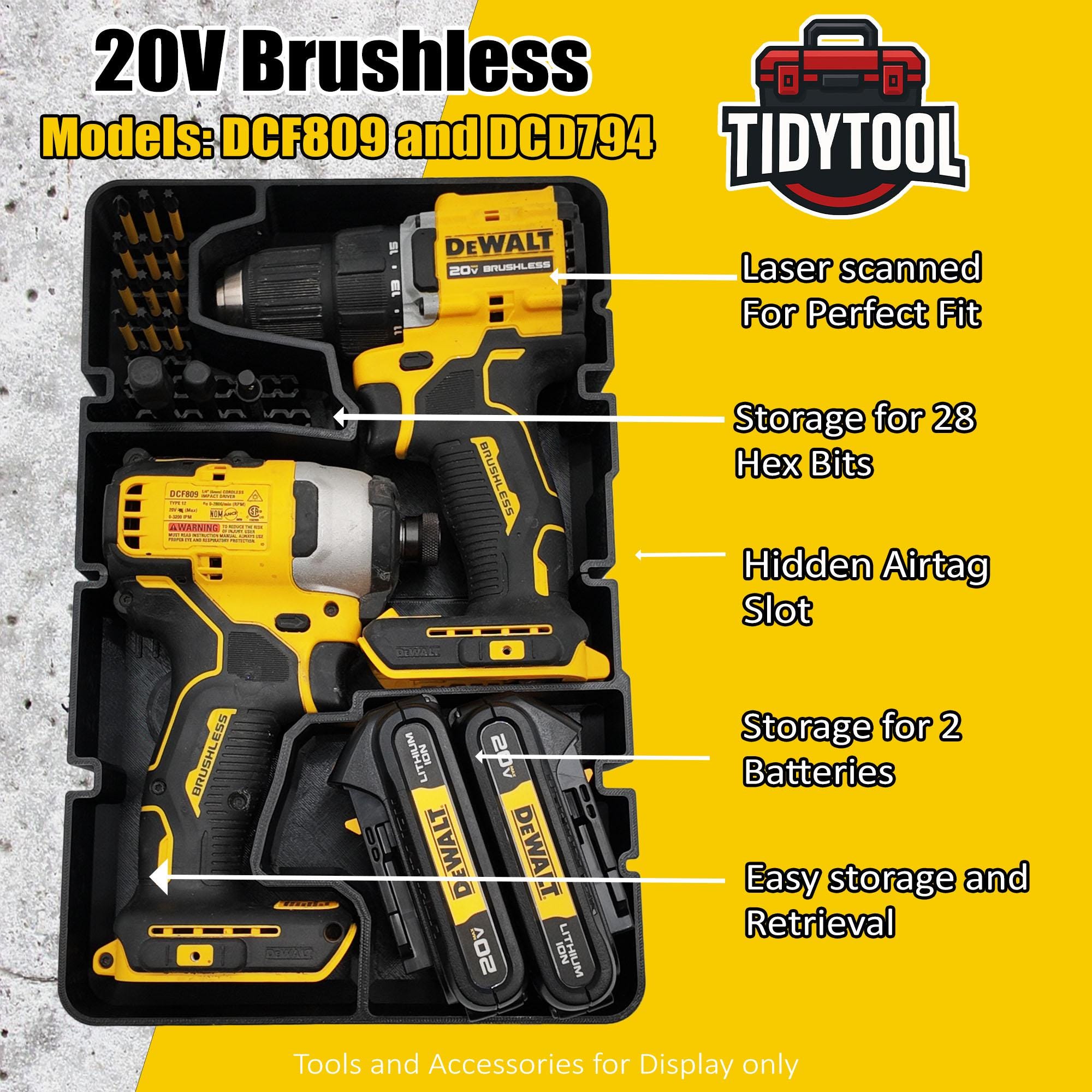 Deep Compact Insert for 20V Brushless Drill Set (DCF809 & DCD794)