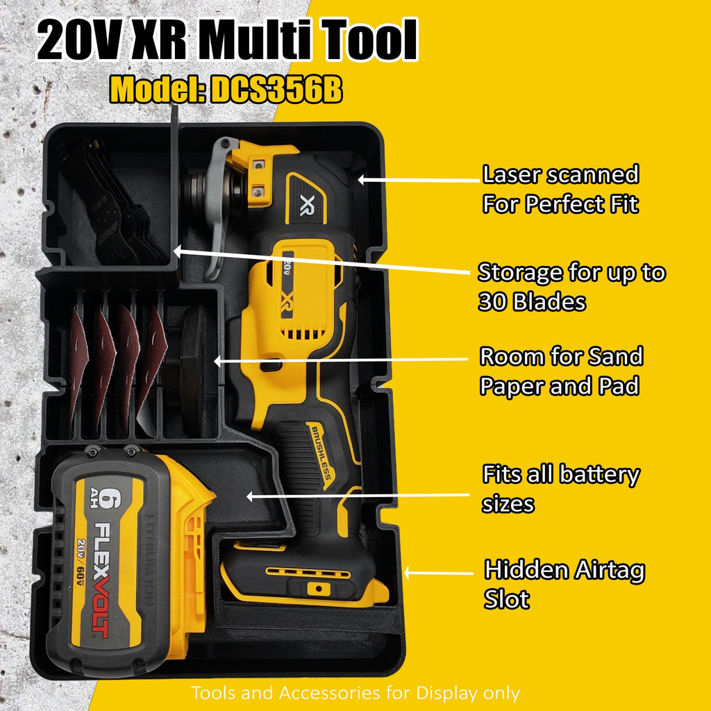 Deep Compact Insert for 20V Max Oscilating Multi-tool Liner (DCS365B)
