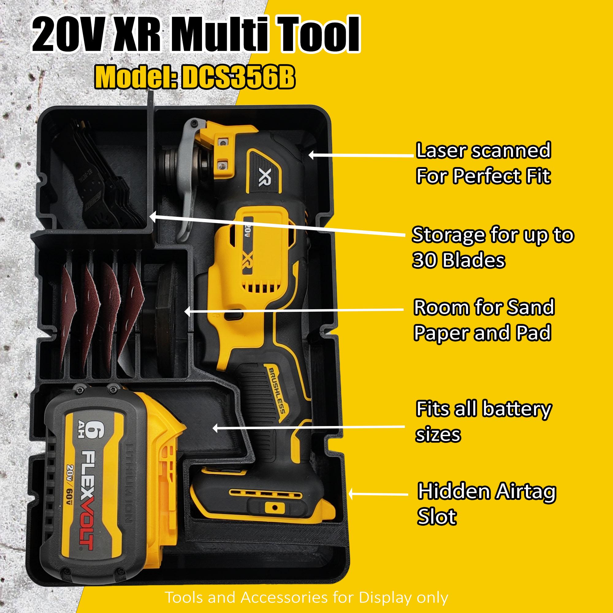 Deep Compact Insert for 20V Max Oscilating Multi-tool Liner (DCS365B)