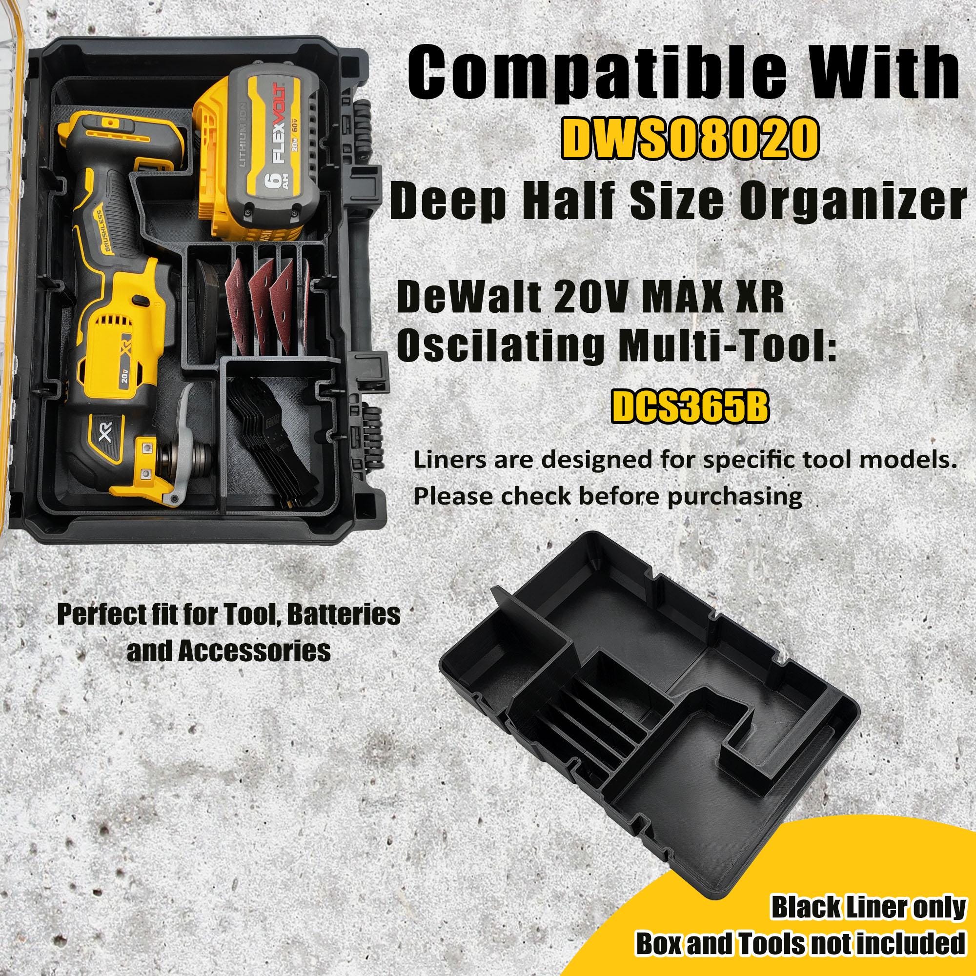 Deep Compact Insert for 20V Max Oscilating Multi-tool Liner (DCS365B)