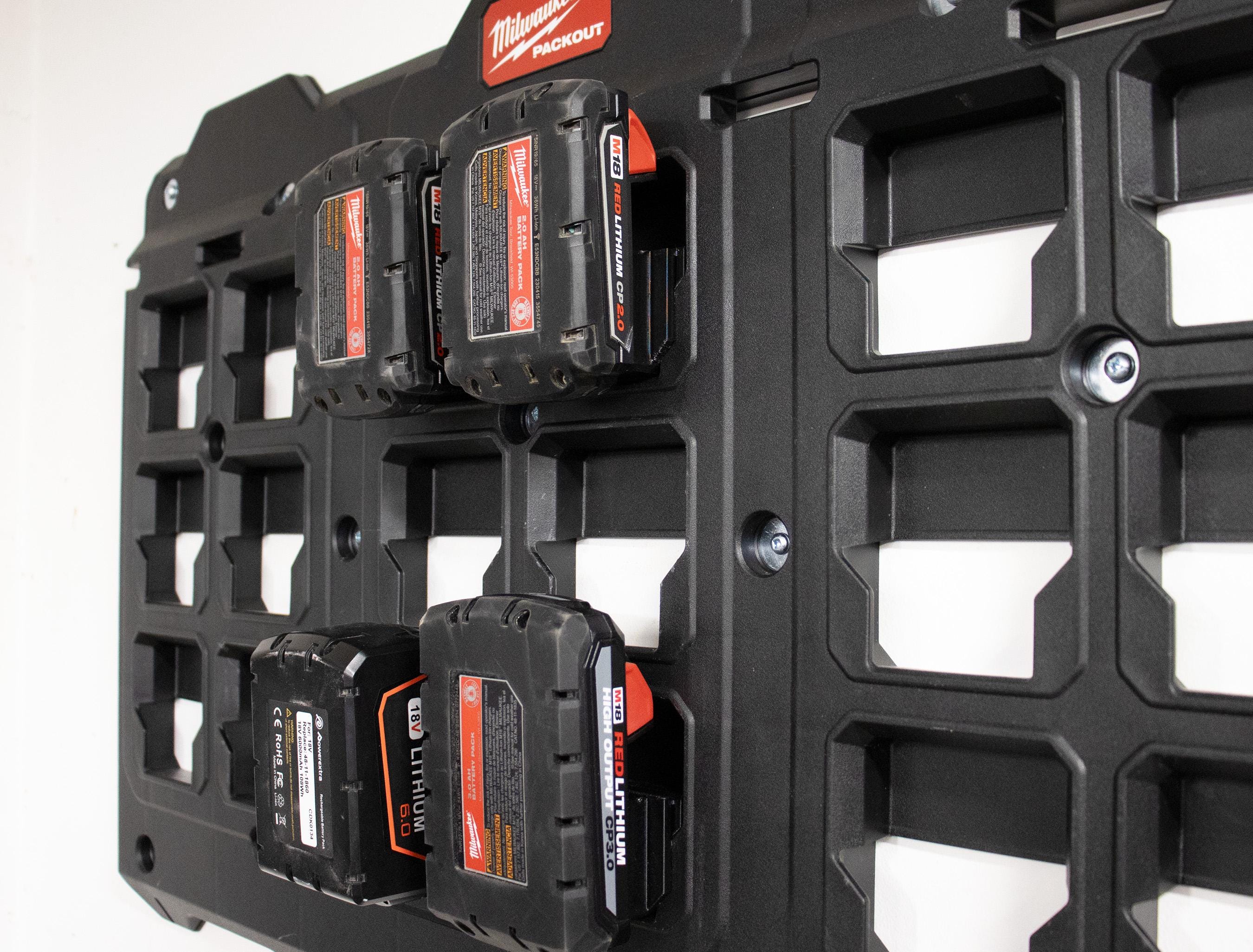 M18 Battery Mount 4 Pack
