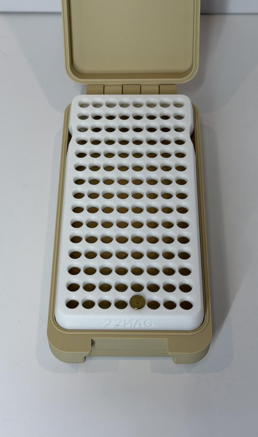 22 WMR ammo box, 120 round BoxLoc case - photo 2