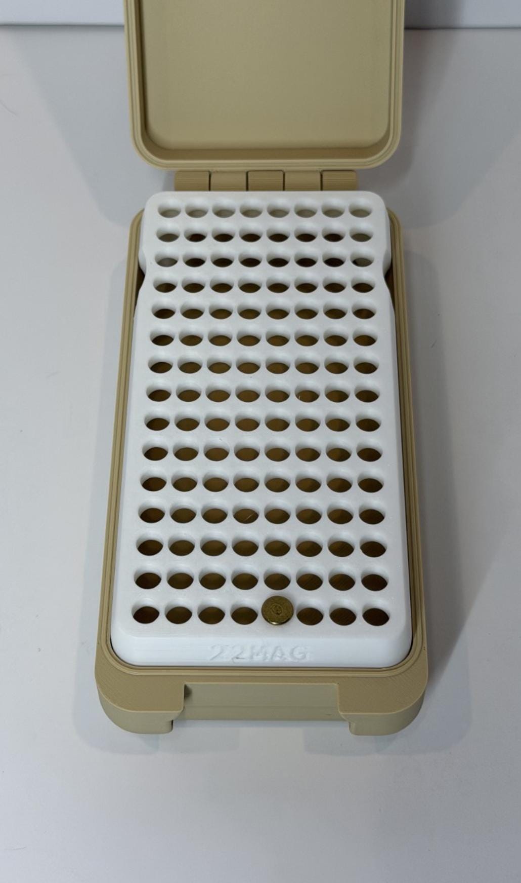 22 WMR ammo box, 120 round BoxLoc case - photo 2