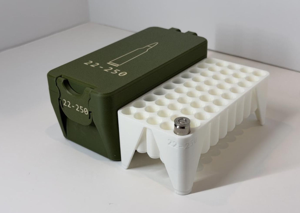 22-250 ammo box, 50 round BoxLoc case - photo 2