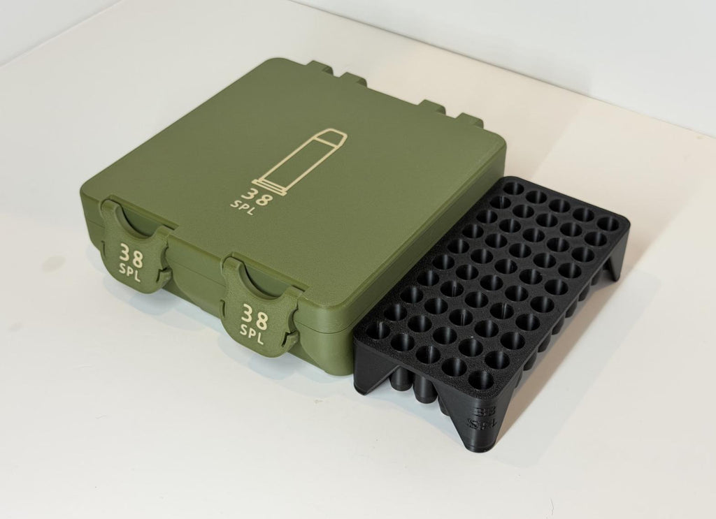 38 Special ammo box, 100 round BoxLoc case - photo 3