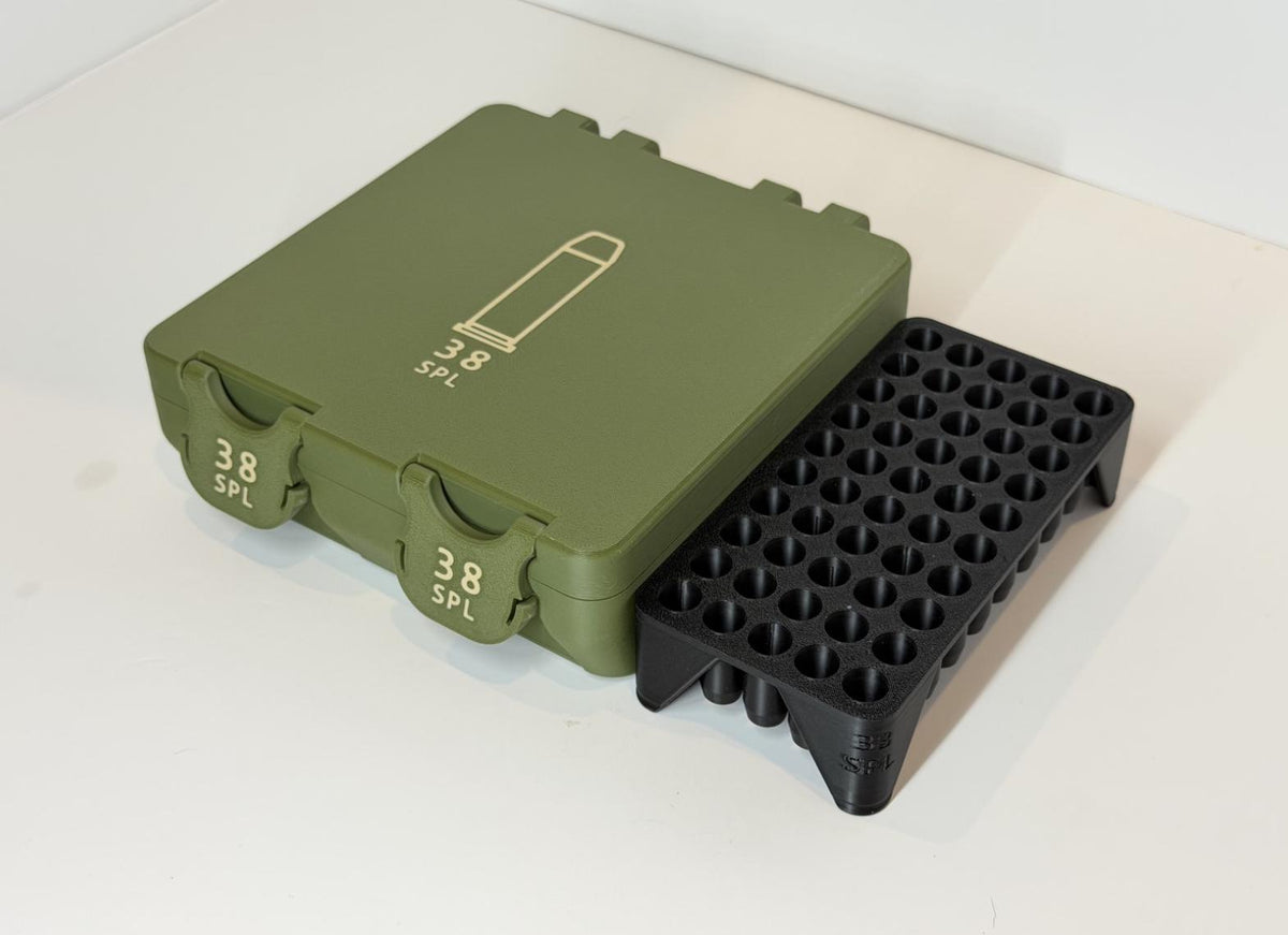 38 Special ammo box, 100 round BoxLoc case - photo 3