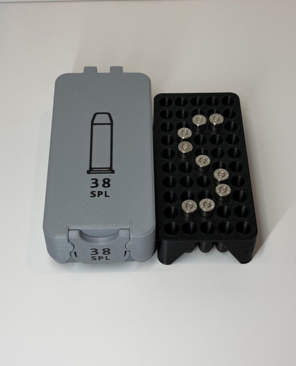 38 Special ammo box, 50 round BoxLoc case - photo 2
