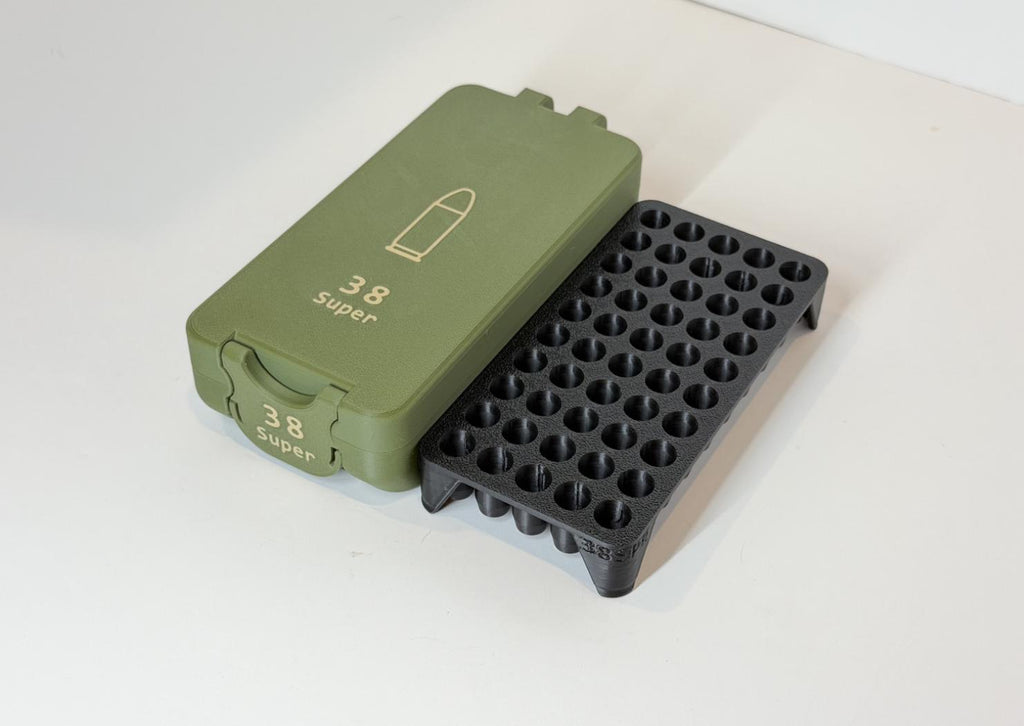 38 Super ammo box, 50 round BoxLoc case - photo 3