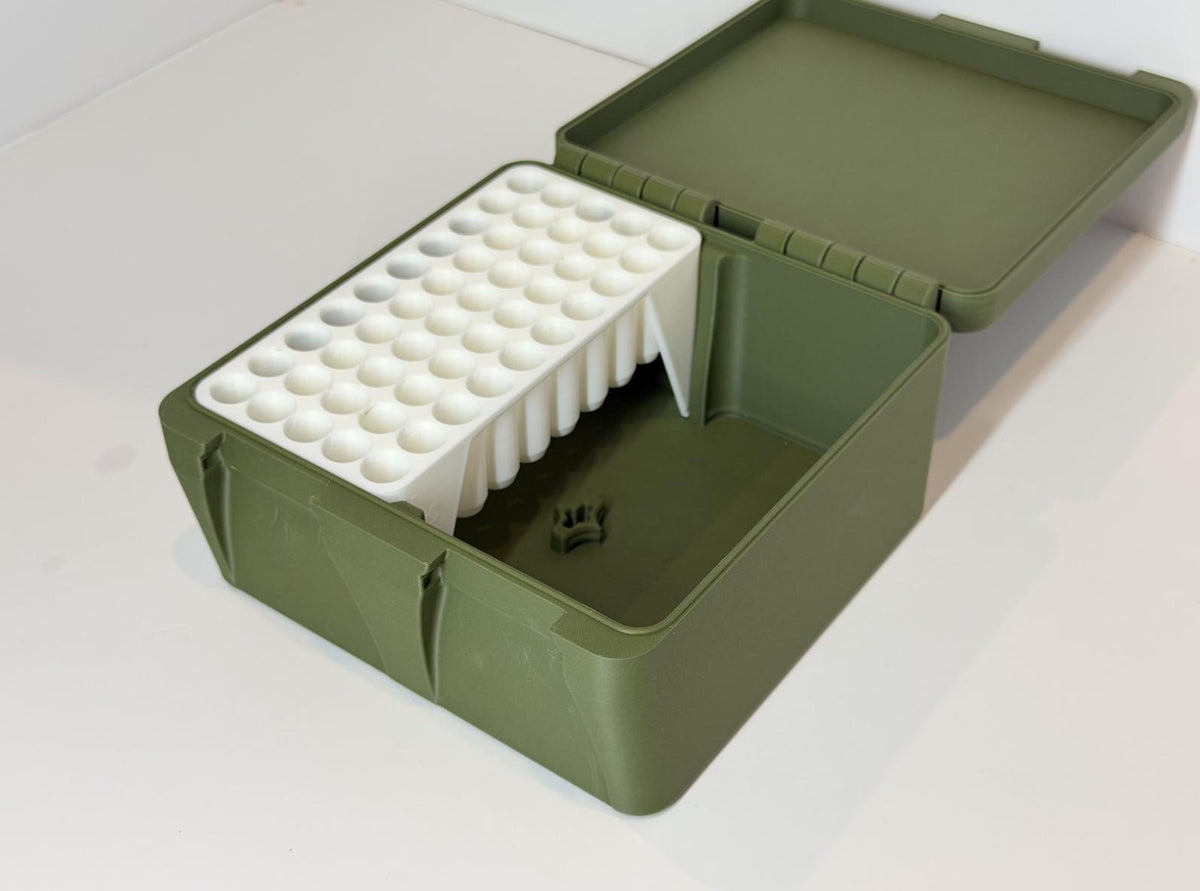 243 Winchester ammo box, 100 round BoxLoc case - photo 2