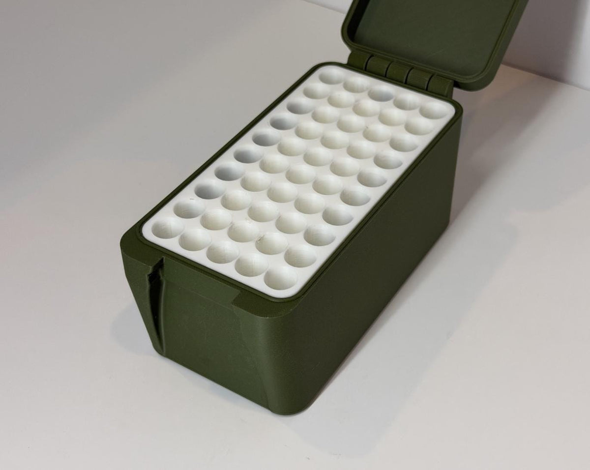 243 Winchester ammo box, 50 round BoxLoc case - photo 2