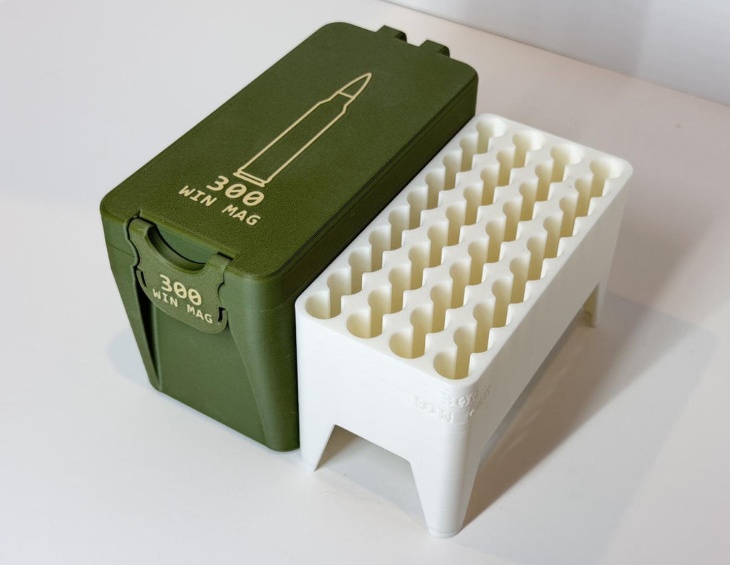 300 Win Mag ammo box, 40 round BoxLoc case - photo 6
